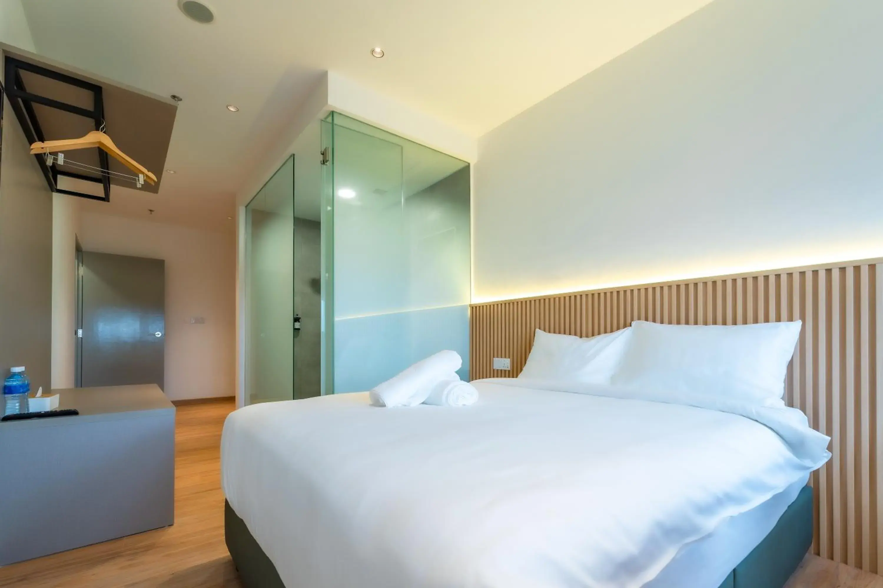 Photo of the whole room, Bed in Upper Hotel Suites KL Sentral Photo of the whole room, Bed in Upper Hotel Suites KL Sentral