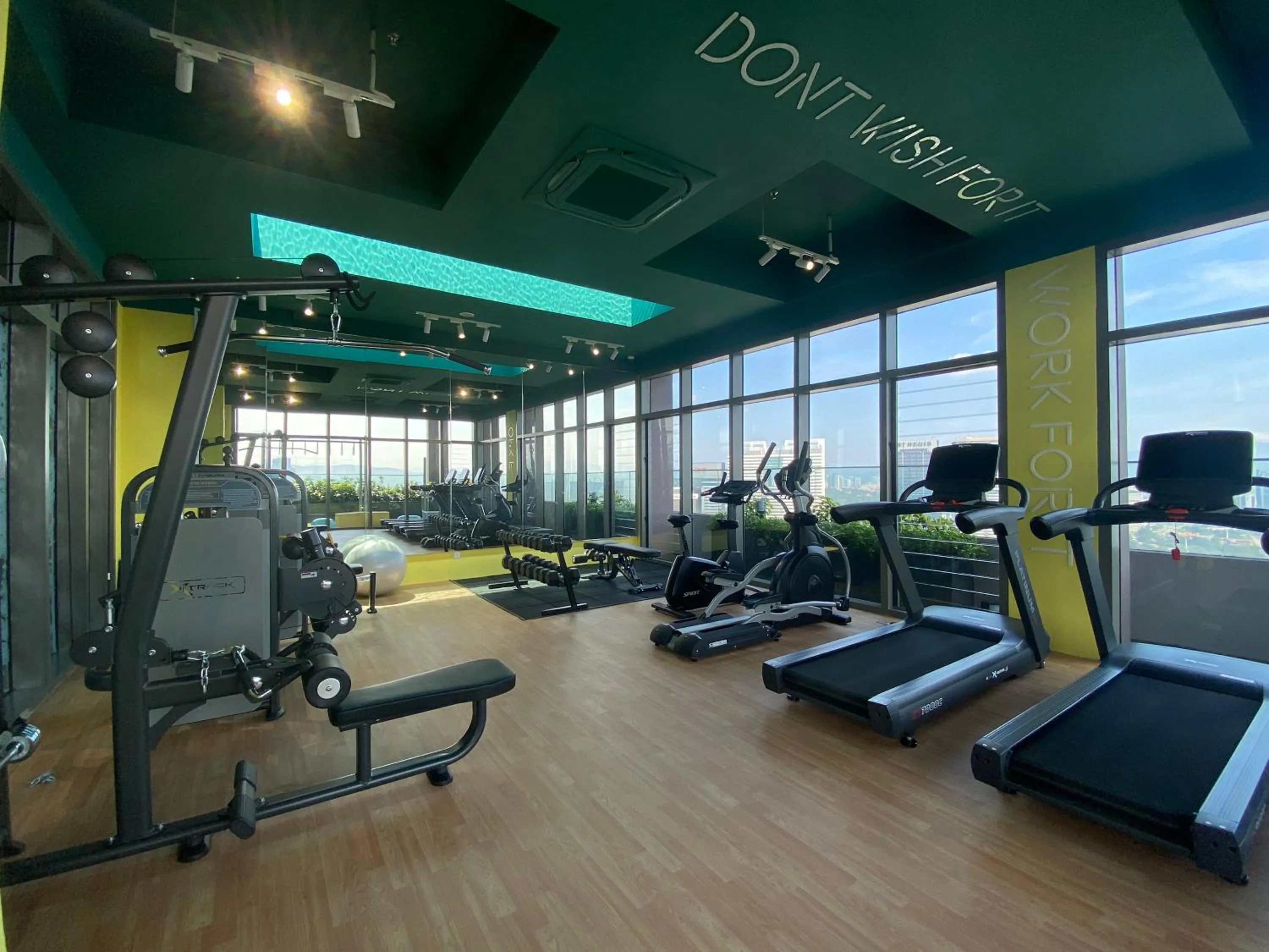 Fitness centre/facilities in Upper Hotel Suites KL Sentral