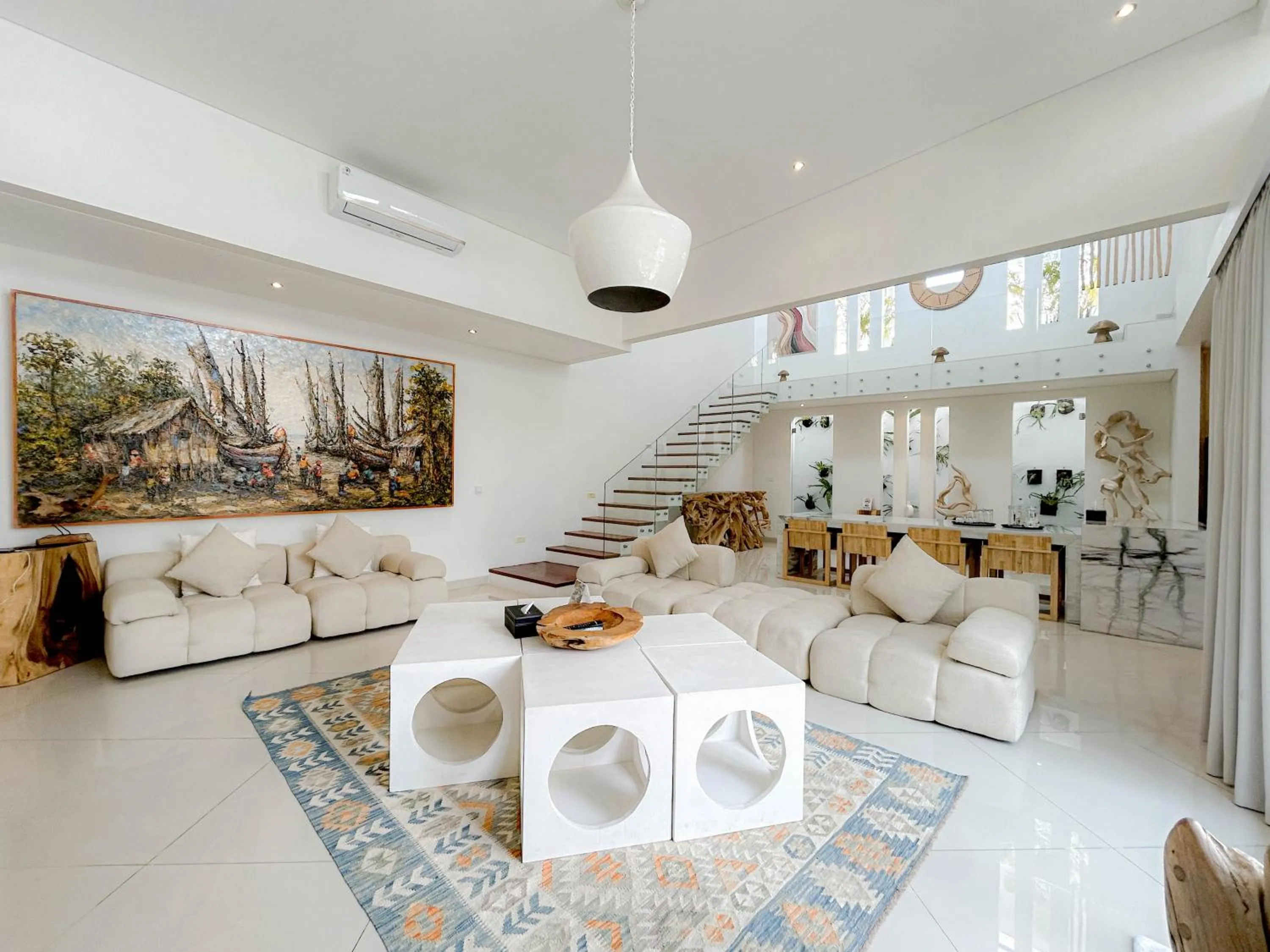 Living room in The Suar Sanur by Nakula