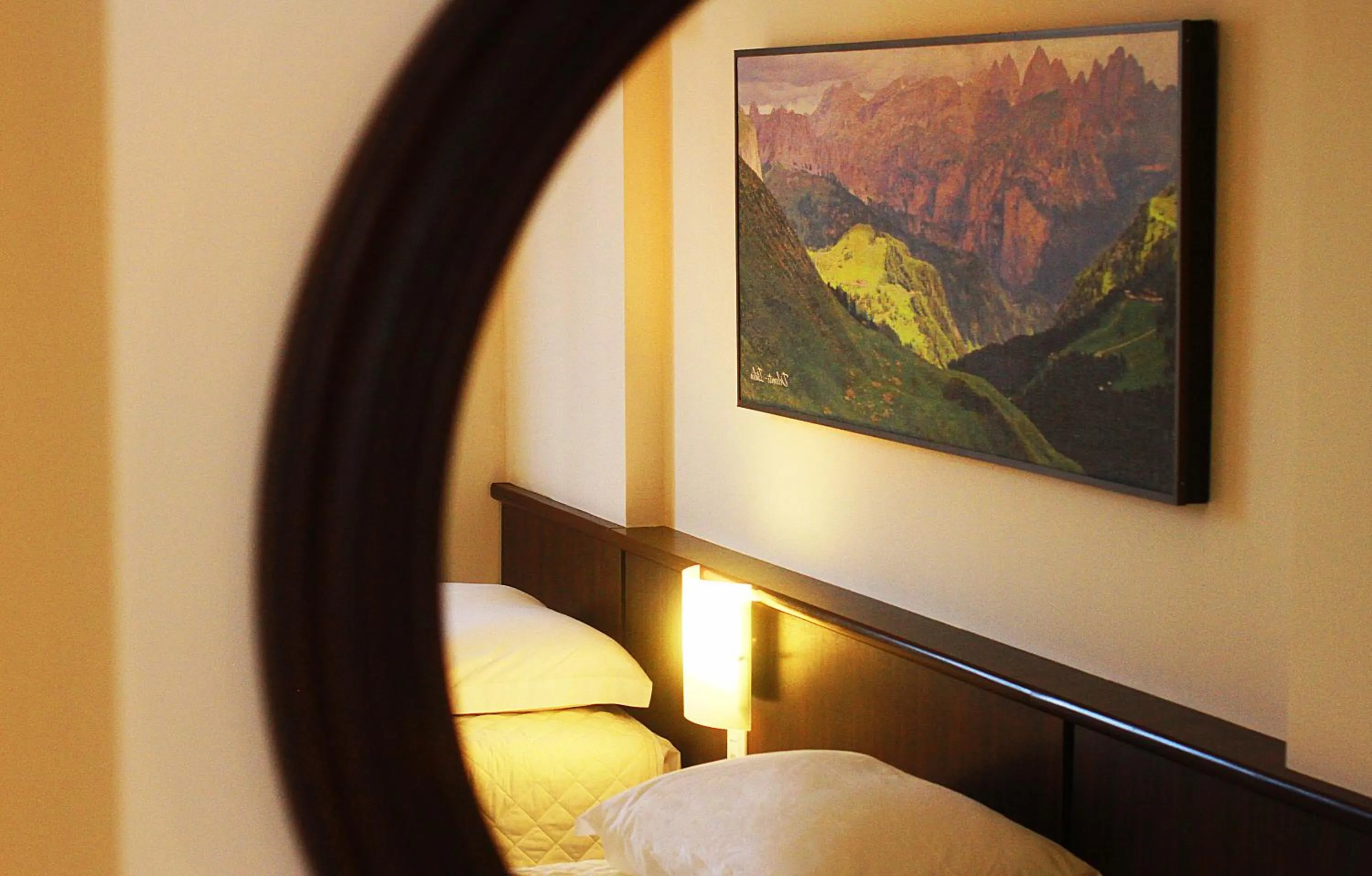 Decorative detail, Bed in Hotel Bogari