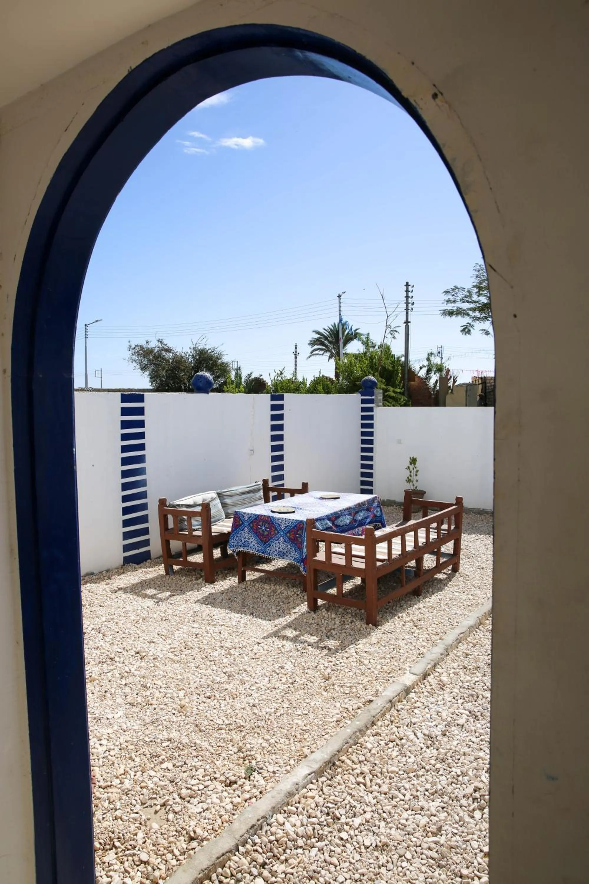 Dining area in Sharqotel Luxor