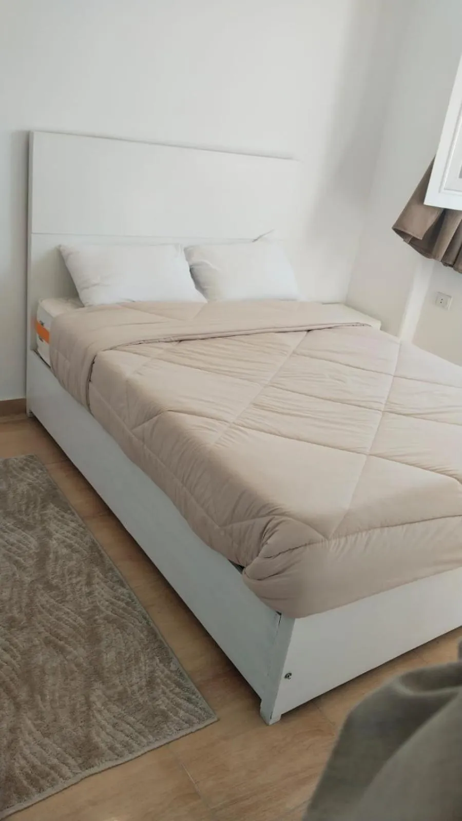 Bed in Sharqotel Luxor