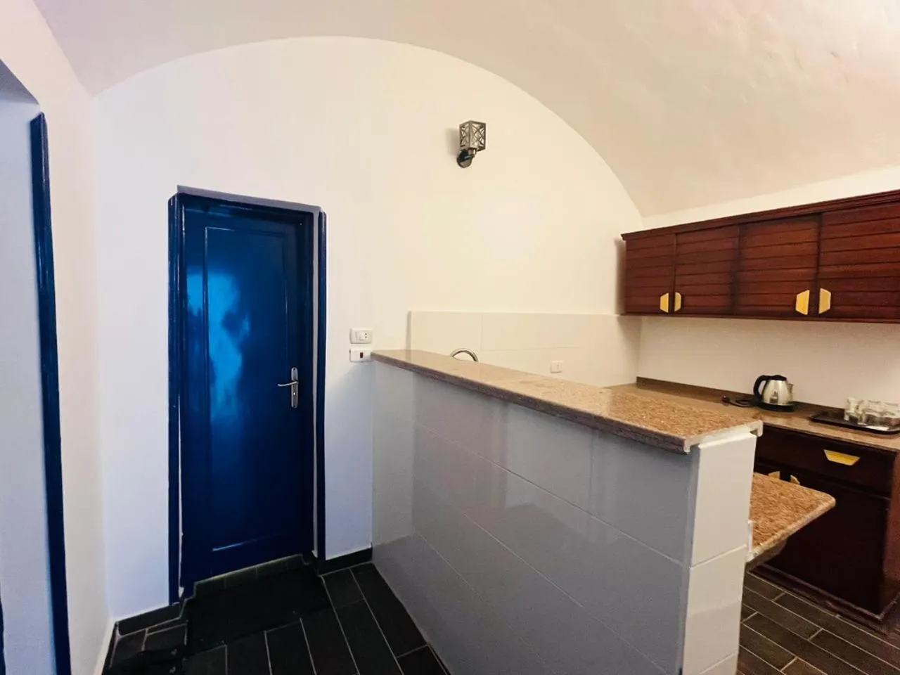 Kitchen or kitchenette in Sharqotel Luxor