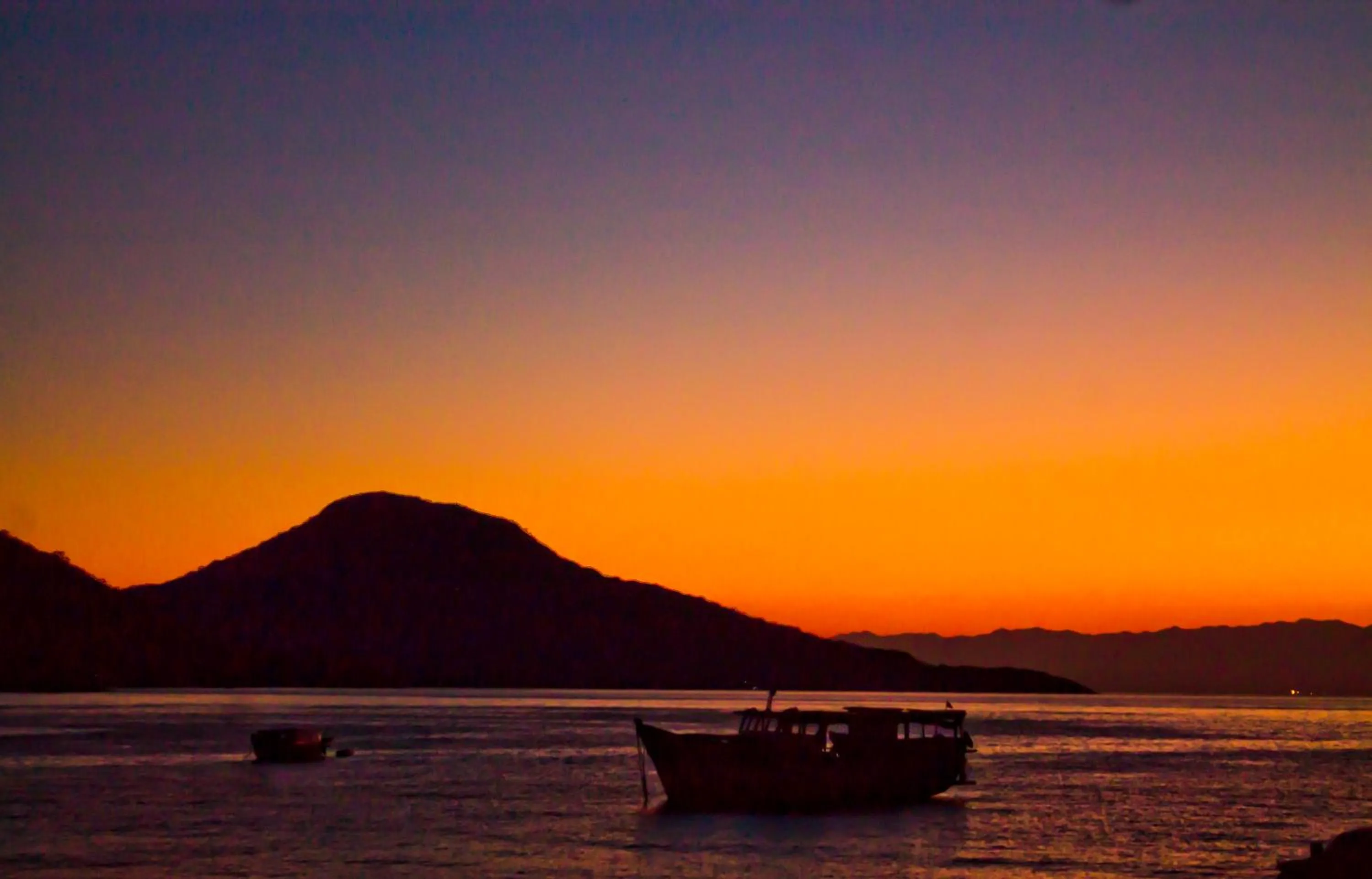 Sunset in Pousada Três Coqueiros