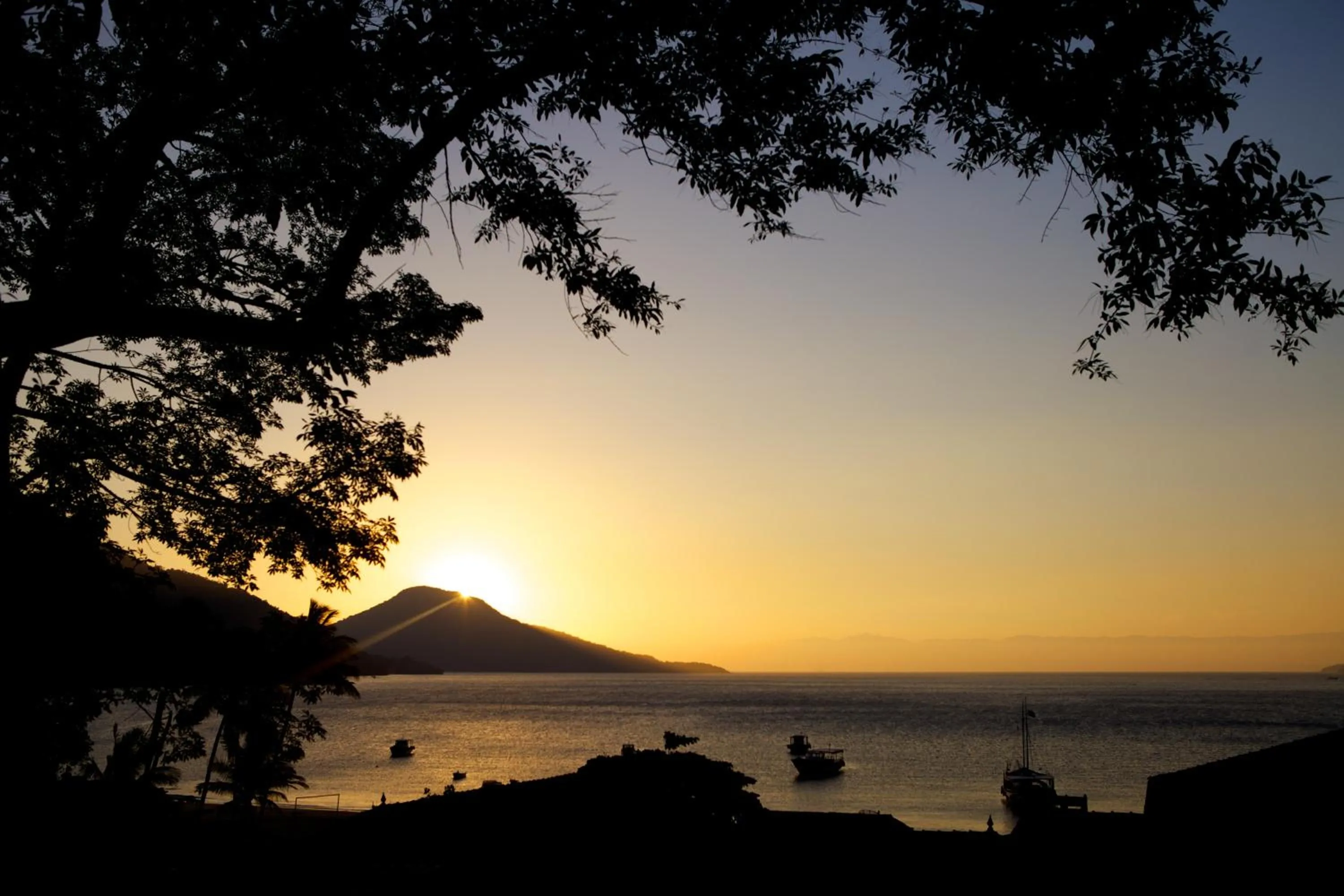 Sea view in Pousada Três Coqueiros