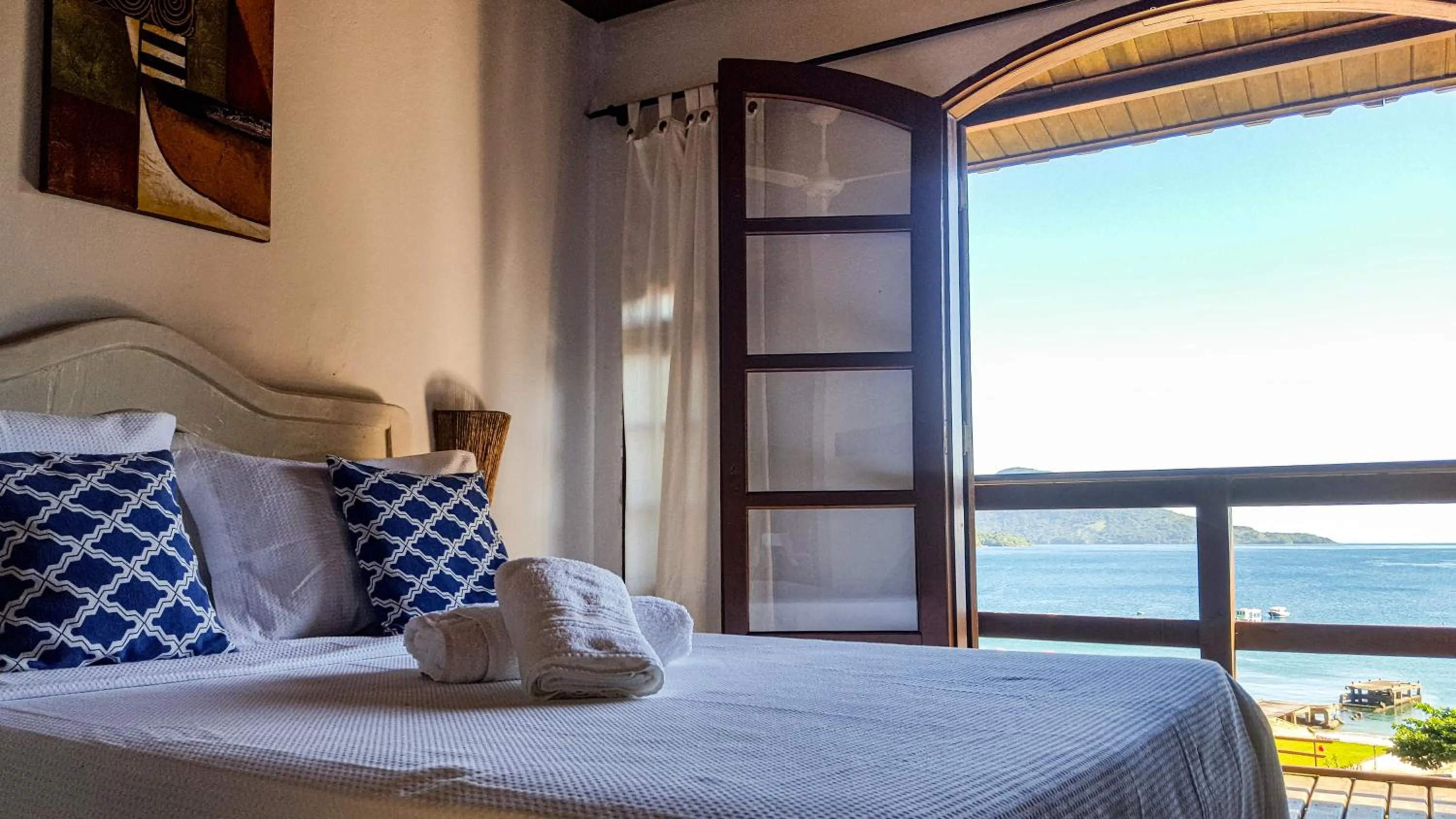 Bedroom, Bed in Pousada Três Coqueiros