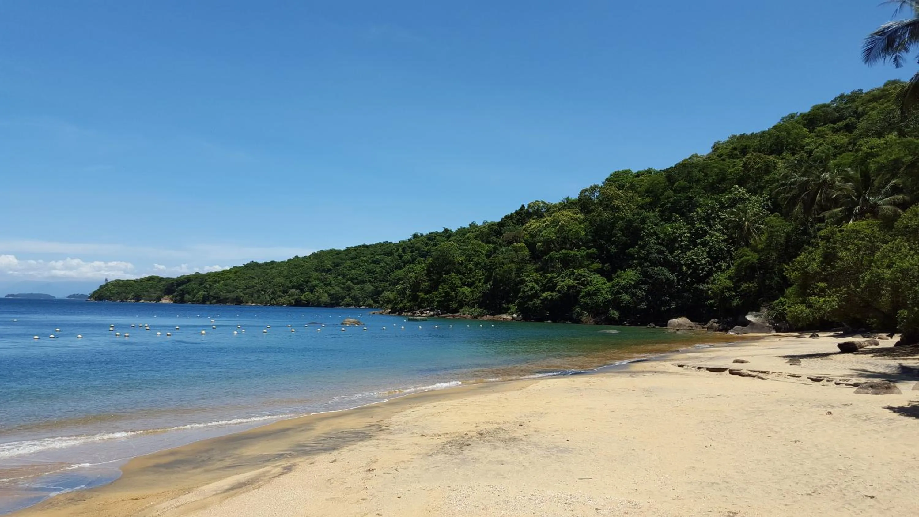 Natural landscape in Pousada Três Coqueiros