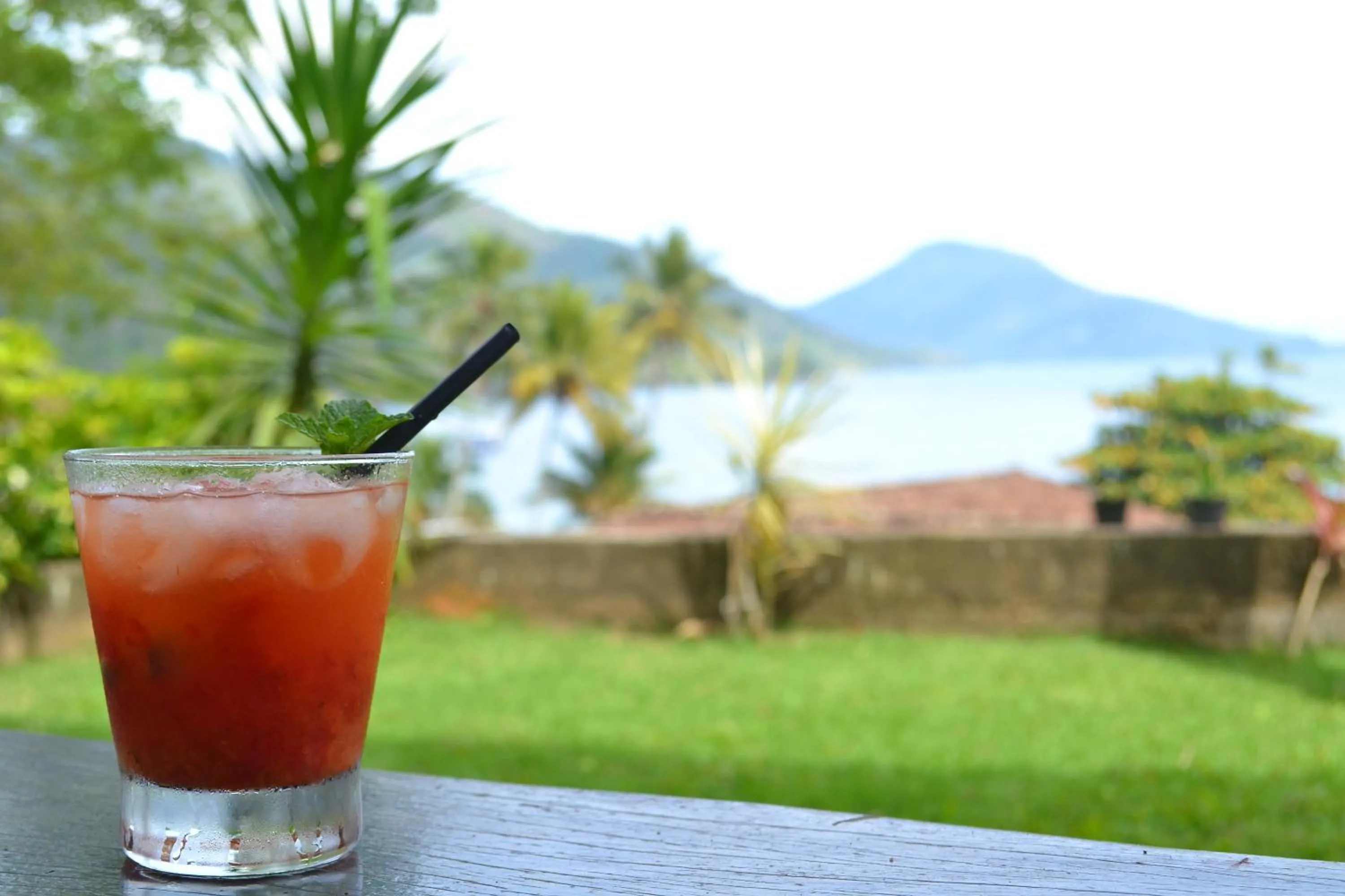 Lounge or bar in Pousada Três Coqueiros