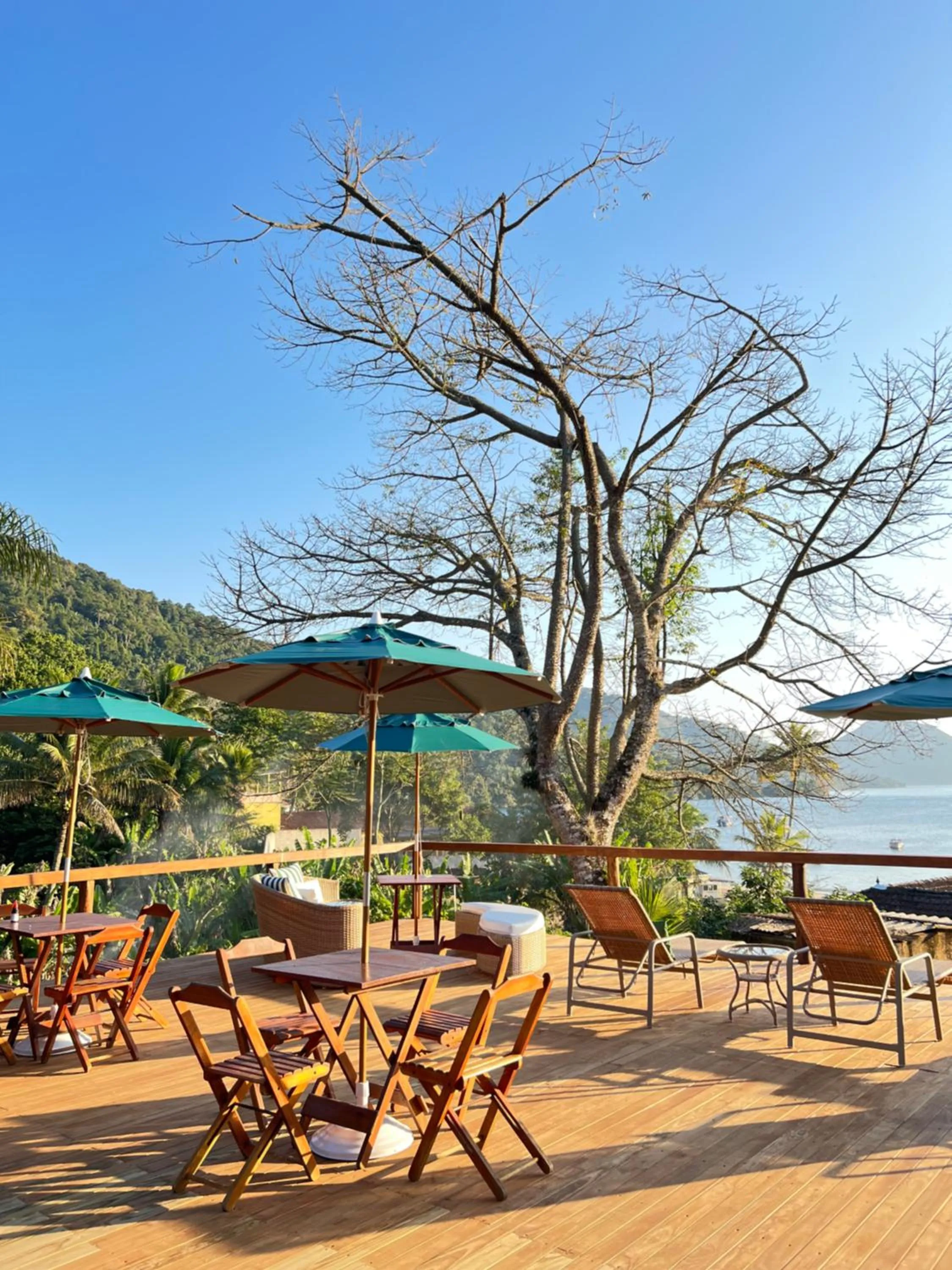 Patio in Pousada Três Coqueiros