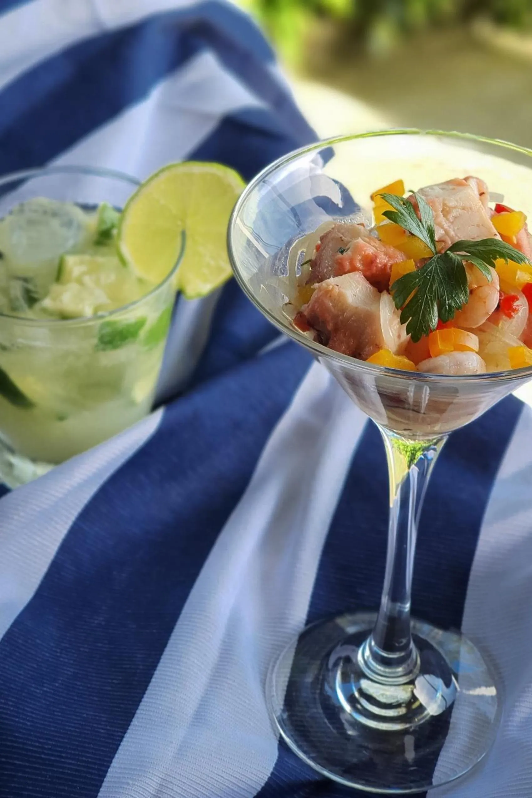 Food and drinks in Pousada Três Coqueiros