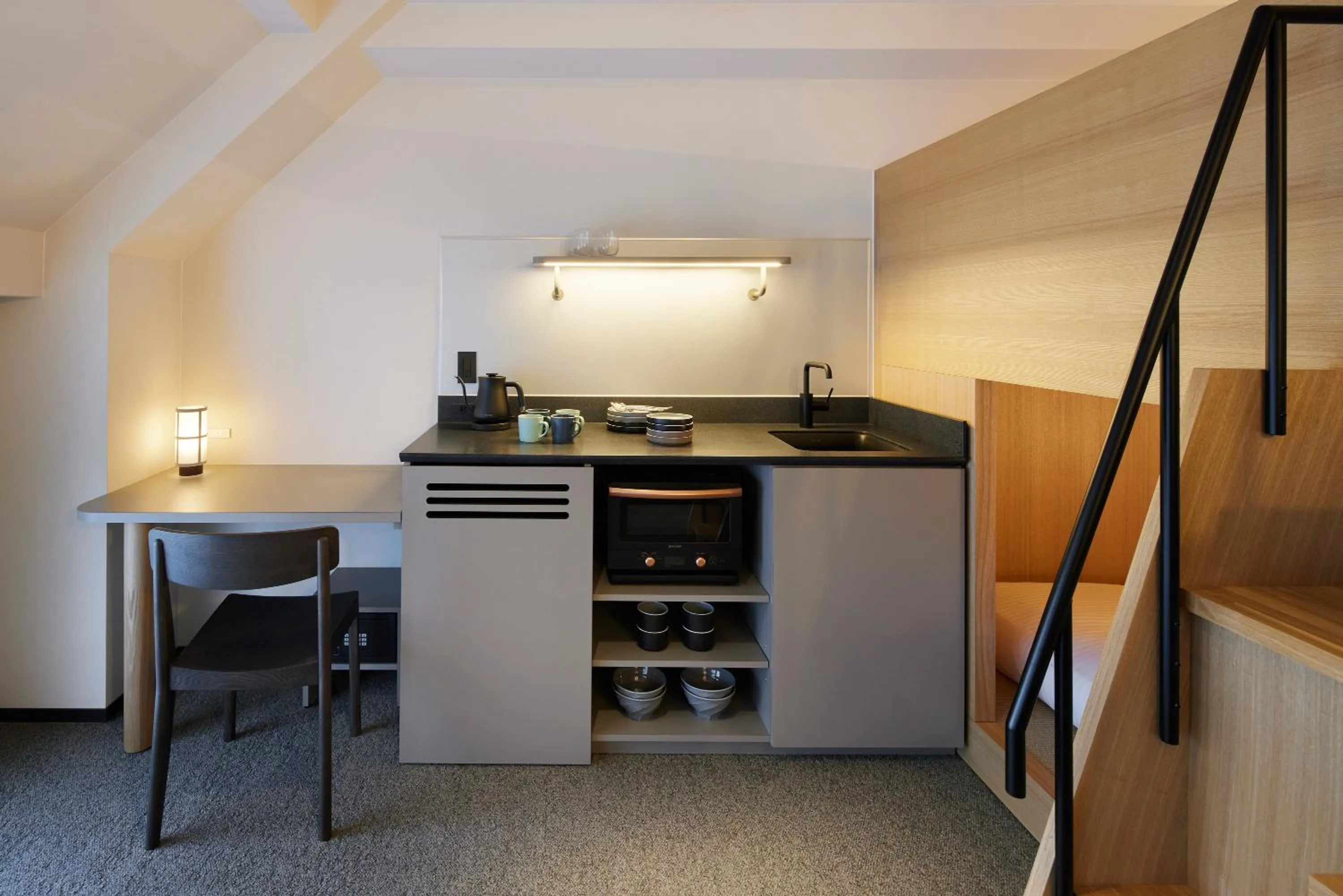 Kitchen or kitchenette in Minn Asakusa Kuramae North