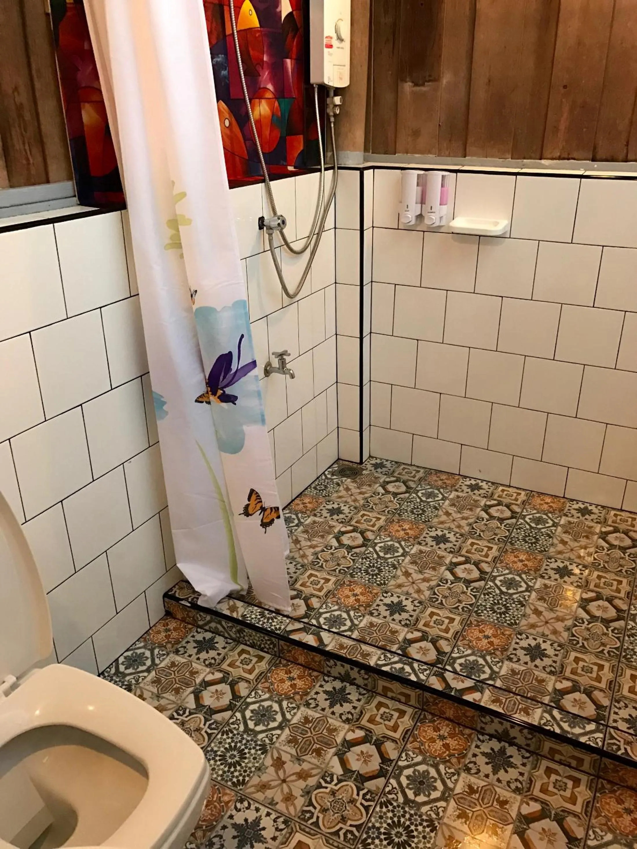 Bathroom in Siriwan Hostel