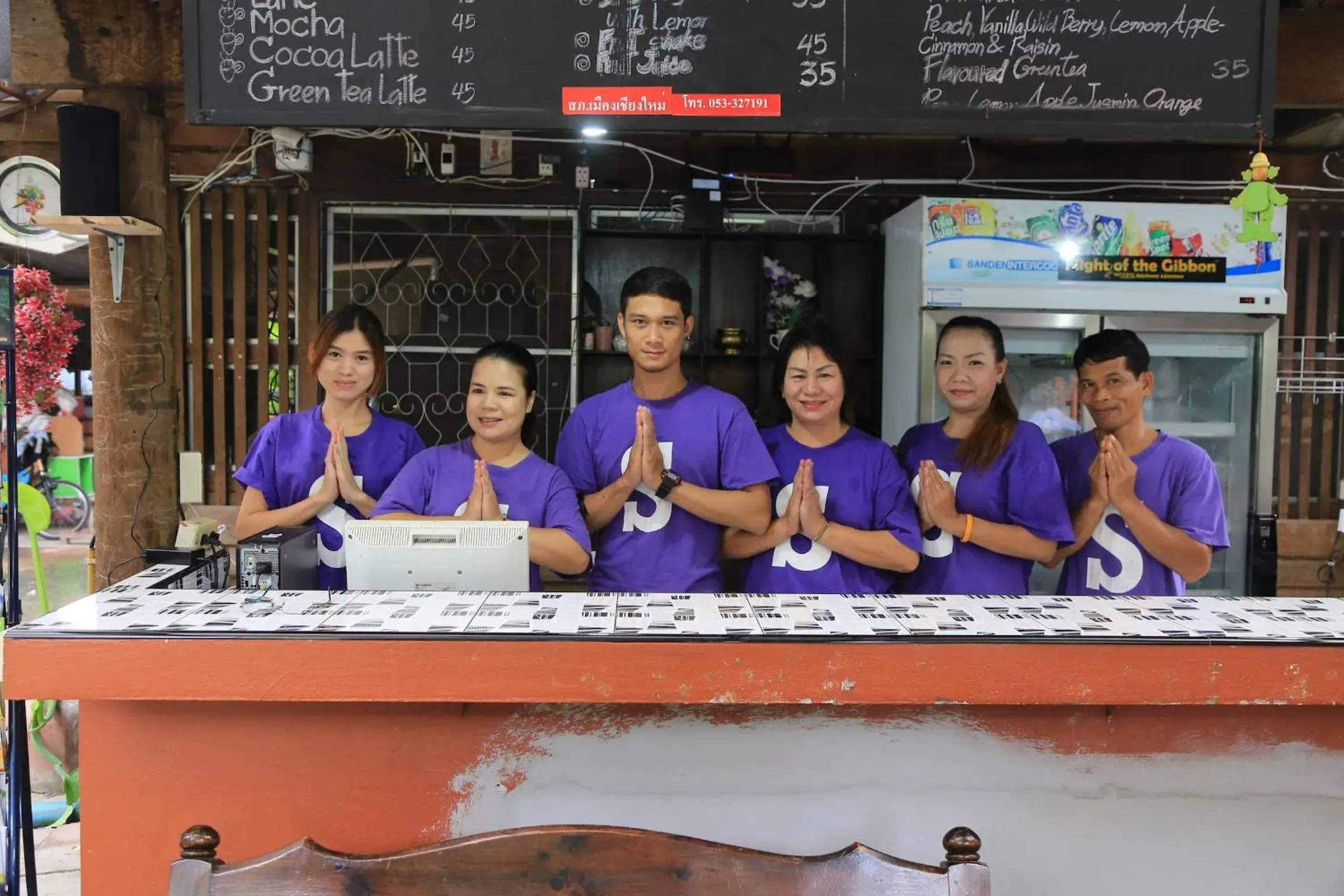 Property building in Siriwan Hostel Property building in Siriwan Hostel