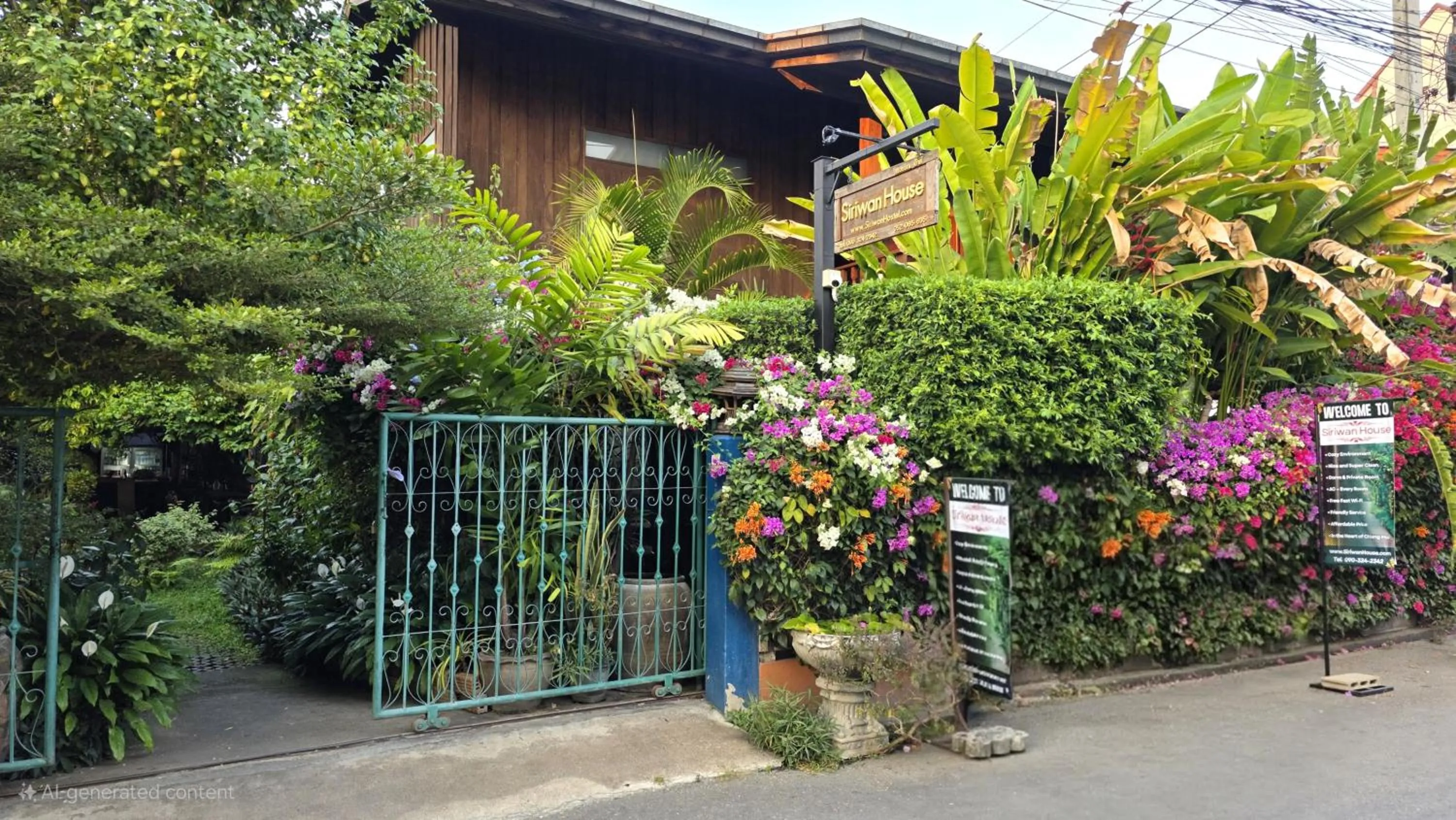 Property building in Siriwan Hostel