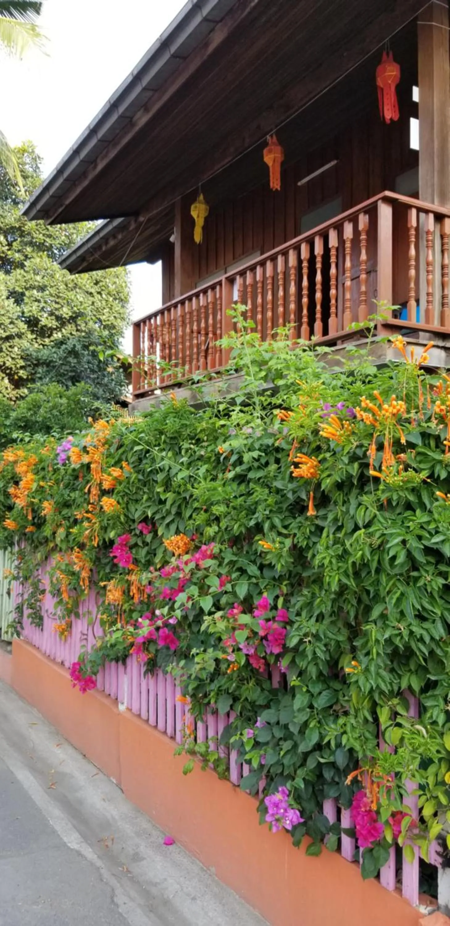 Area and facilities in Siriwan Hostel