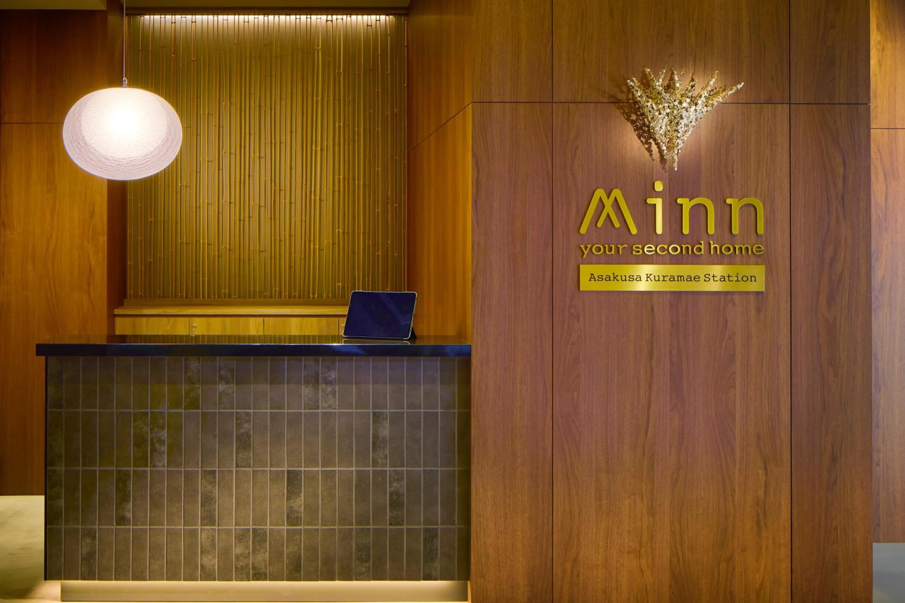 Property logo or sign in Minn Asakusa Kuramae Station