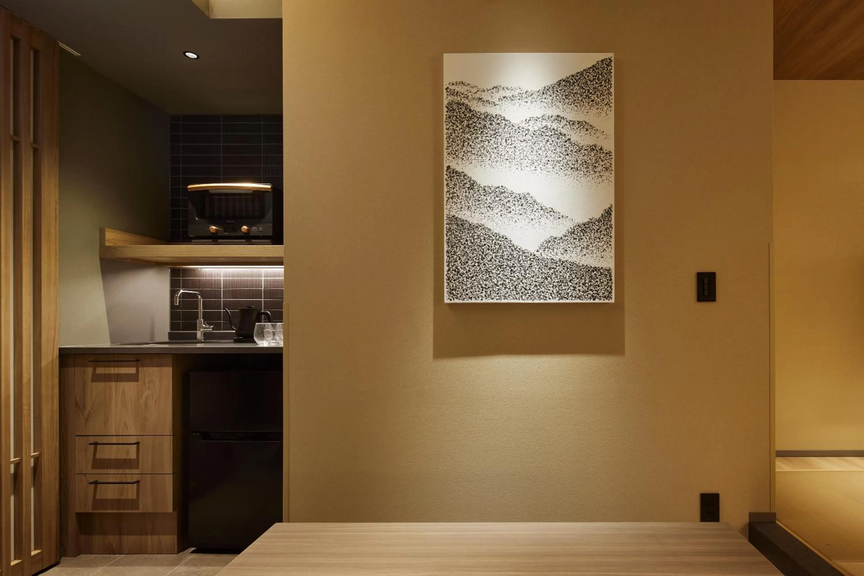 Kitchen or kitchenette in Minn Asakusa Kuramae Station