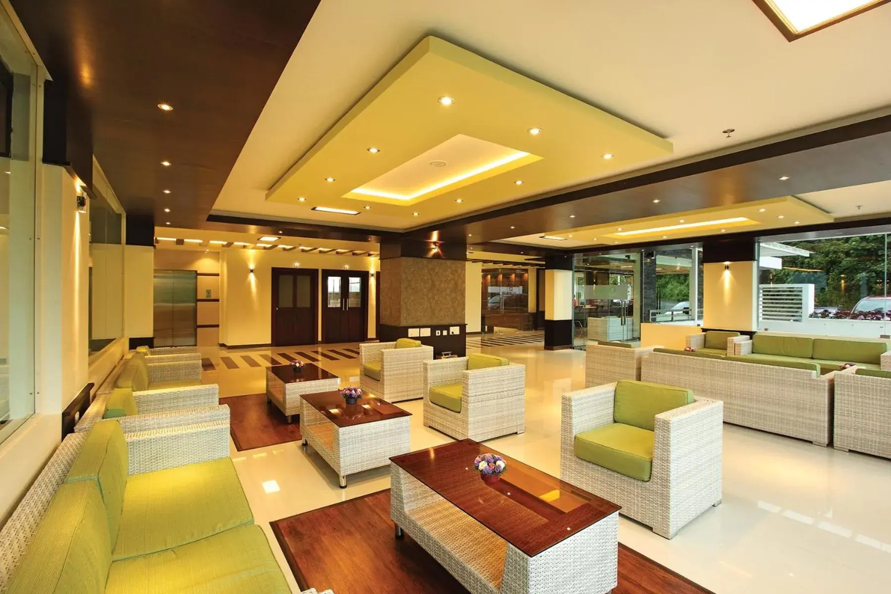 Lobby or reception in Gokulam Park Munnar Lobby or reception in Gokulam Park Munnar