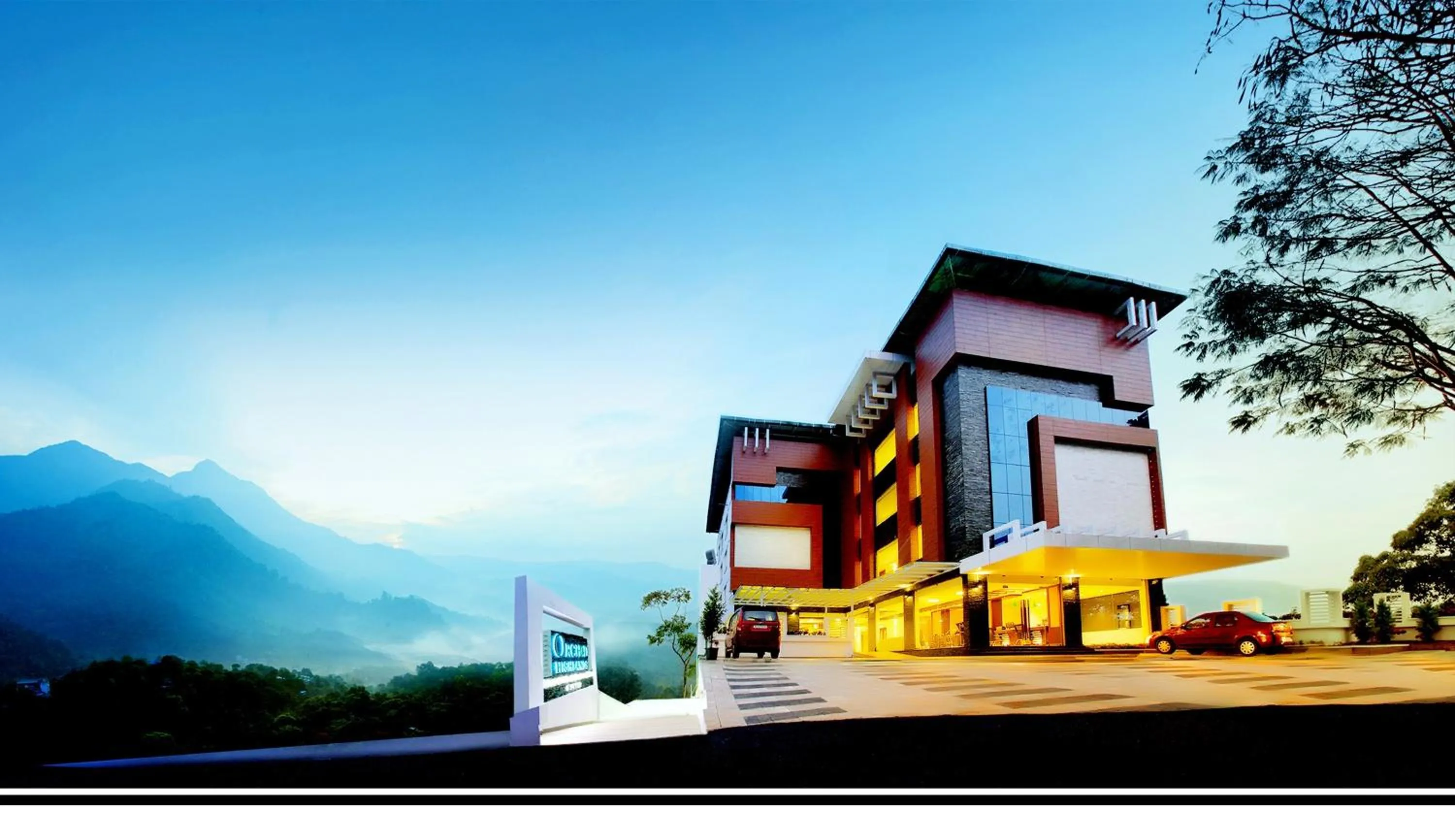 Facade/entrance in Gokulam Park Munnar