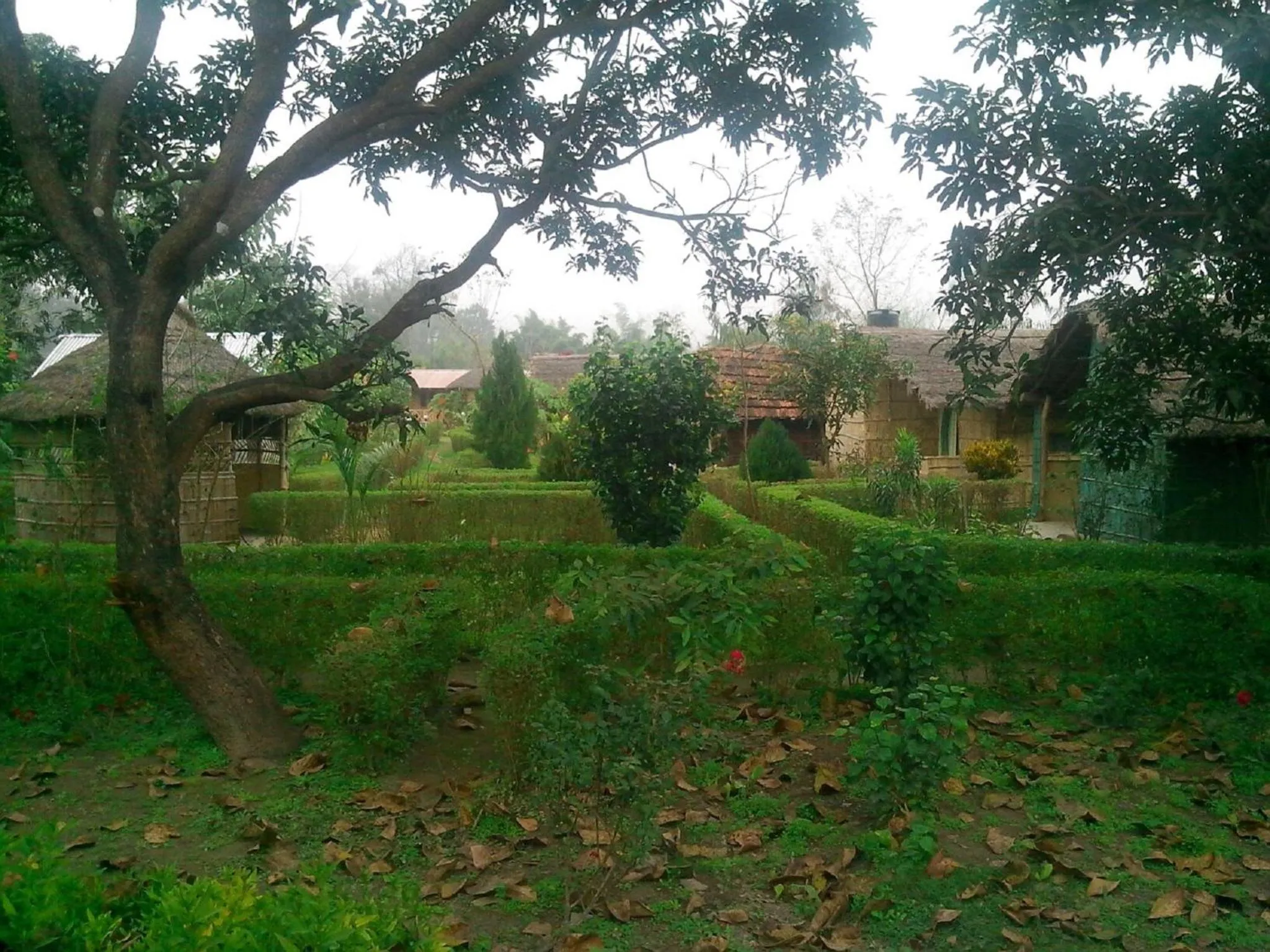 Garden in Bardia Kingfisher Resort