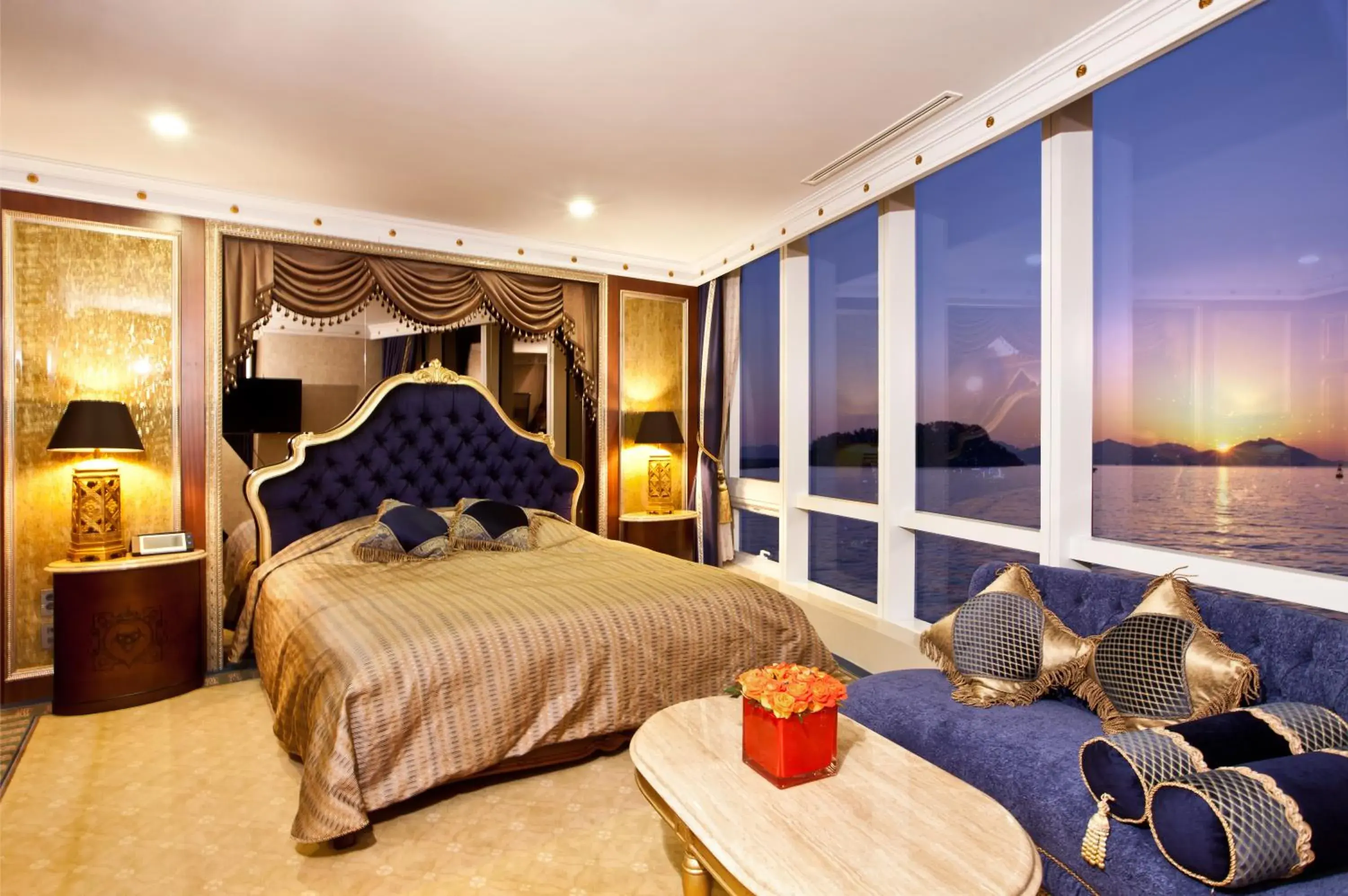 Bed in Sono Calm Yeosu Bed in Sono Calm Yeosu