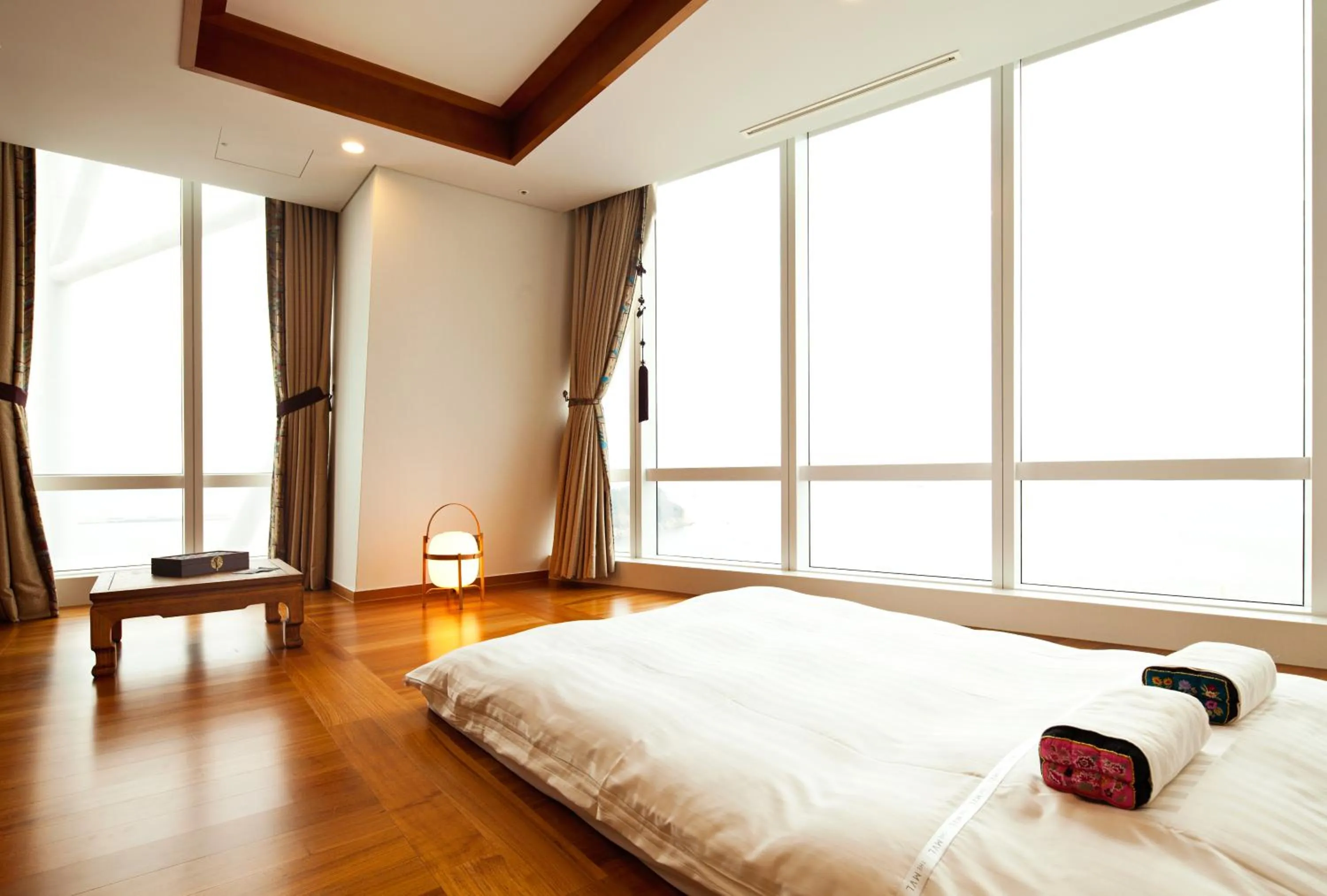 Decorative detail, Bed in Sono Calm Yeosu