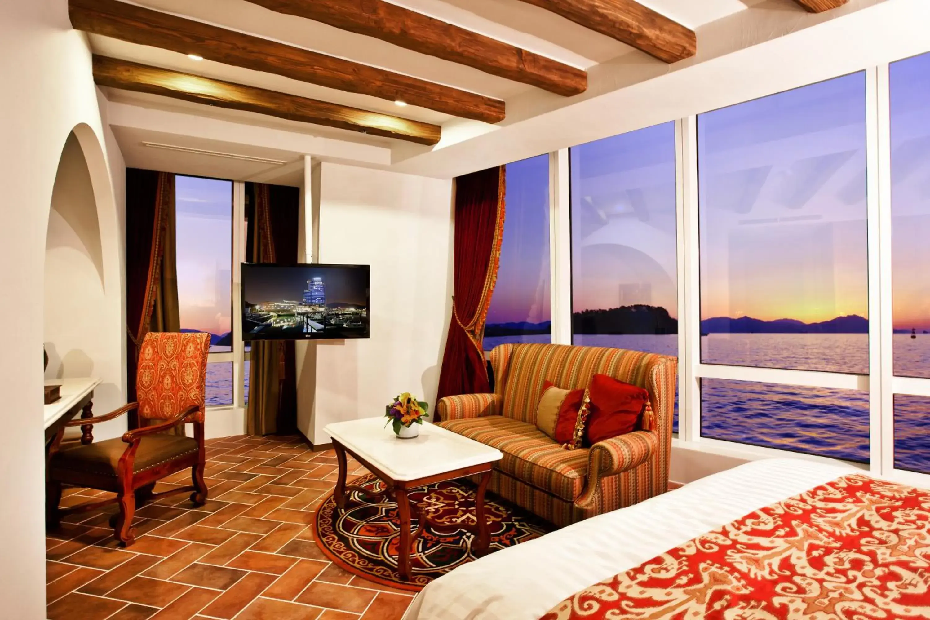 Bed in Sono Calm Yeosu Bed in Sono Calm Yeosu