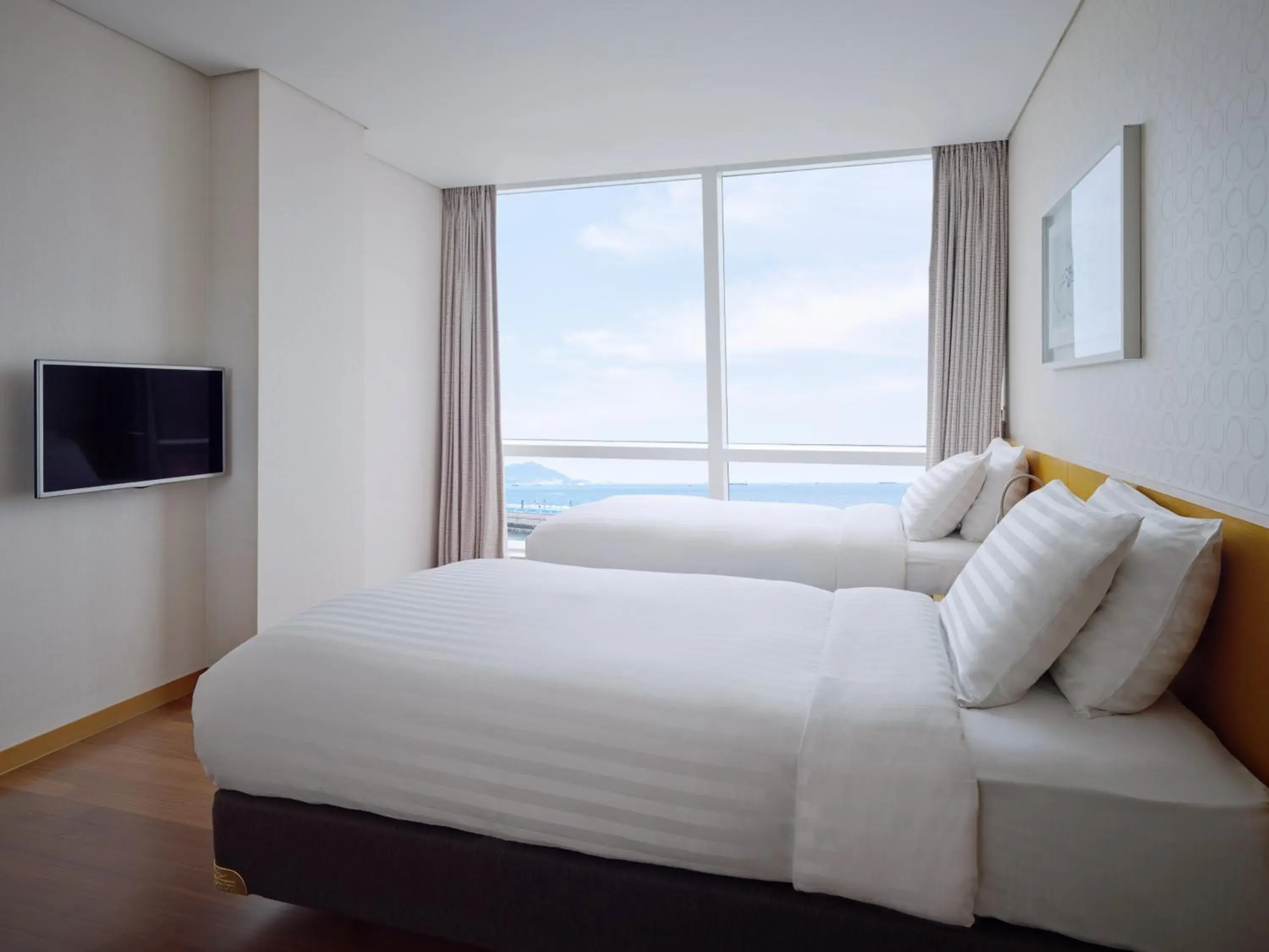 Bed in Sono Calm Yeosu Bed in Sono Calm Yeosu