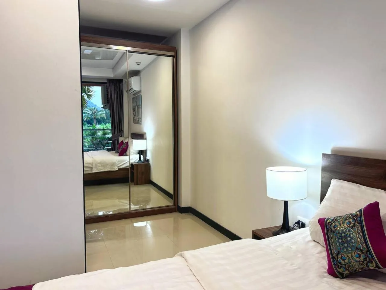 Bed in Nai Harn Condominium
