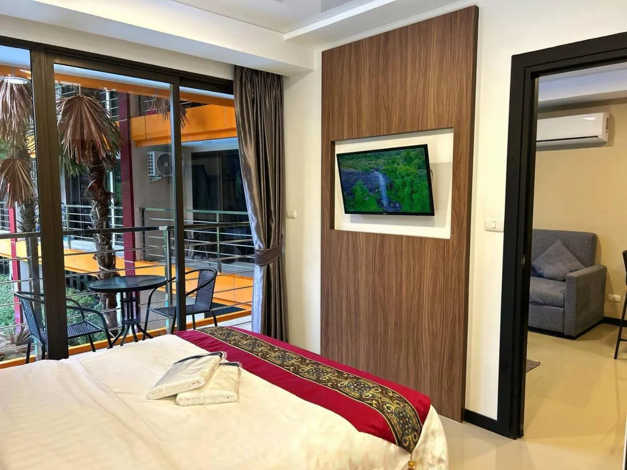 Bed in Nai Harn Condominium