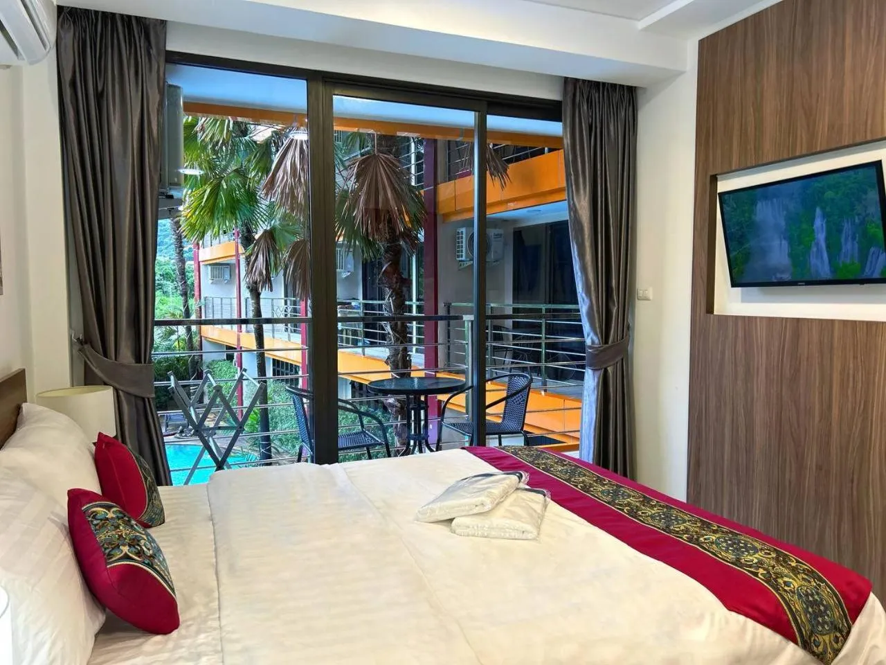 Bed in Nai Harn Condominium