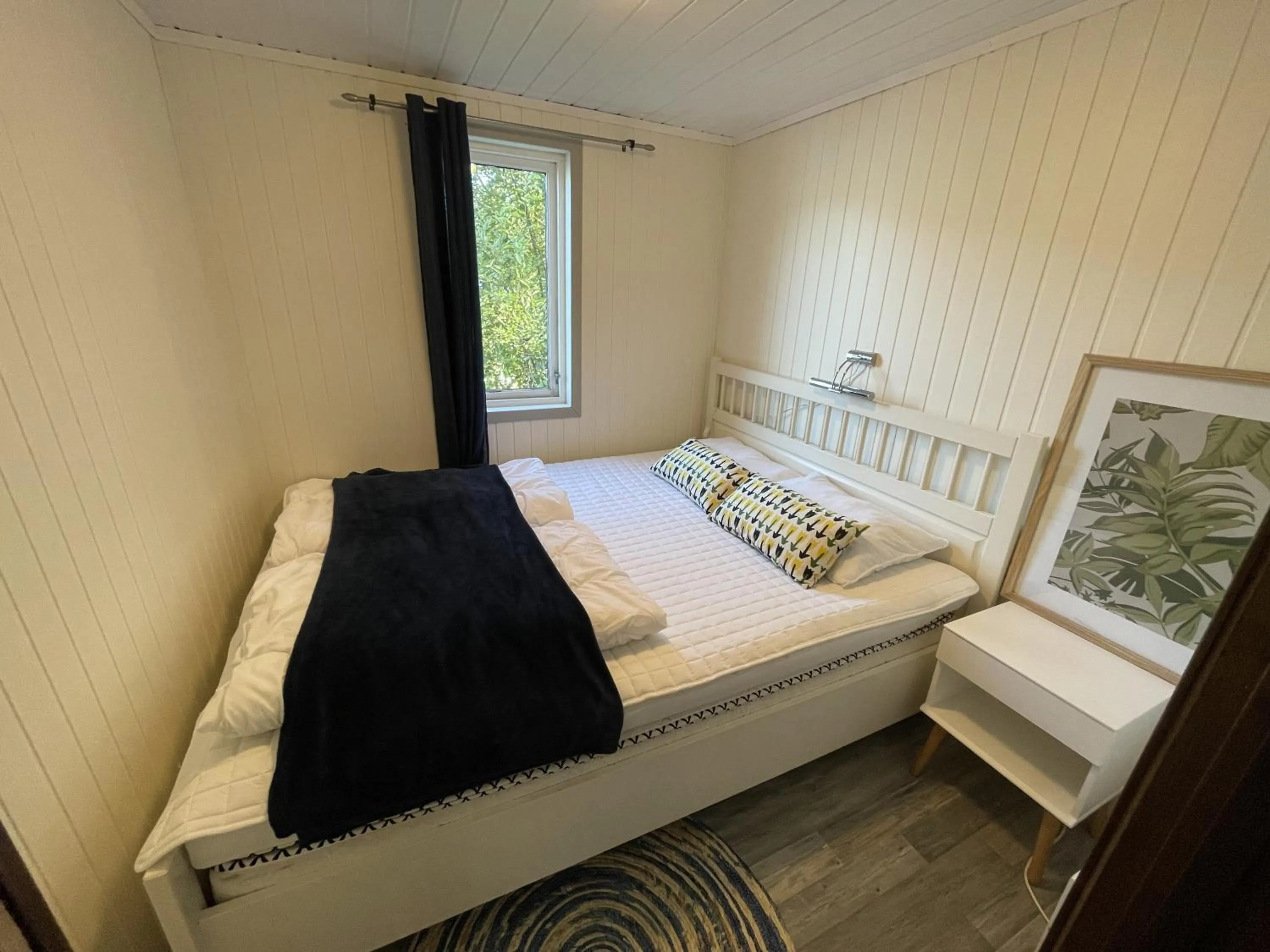 Bed in Sauda Fjord Camping