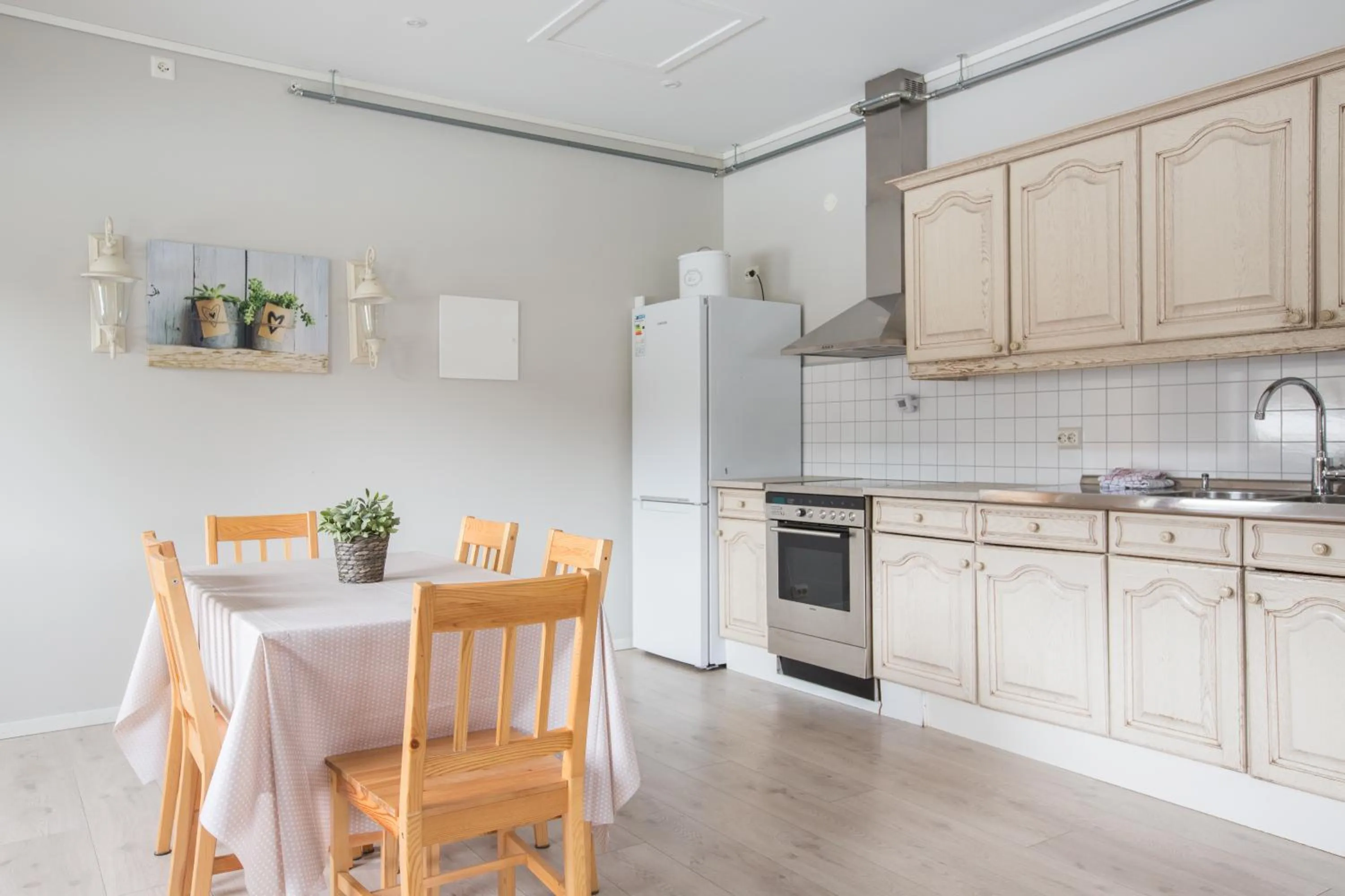 Kitchen or kitchenette in Sauda Fjord Camping