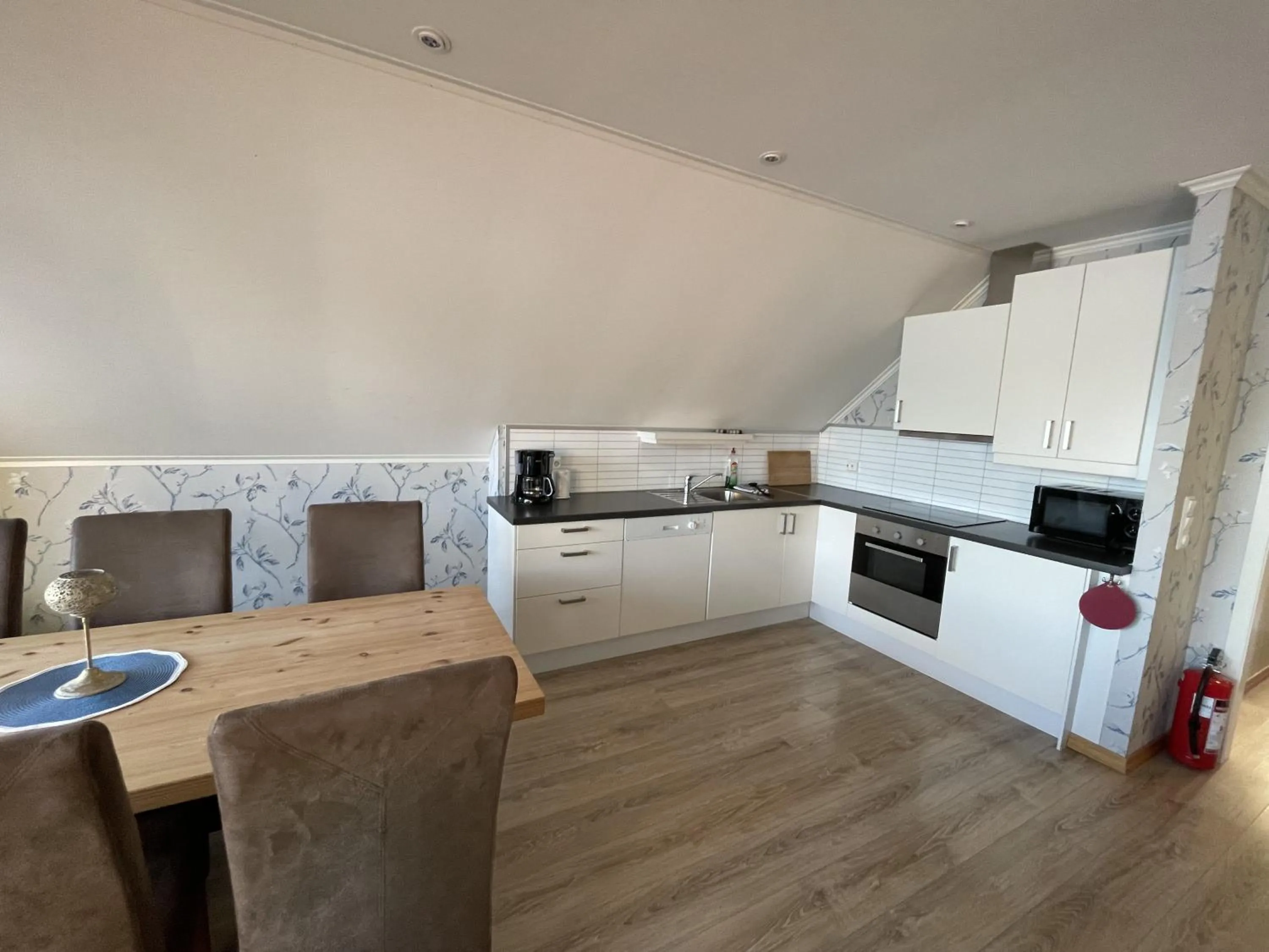 Dining area in Sauda Fjord Camping