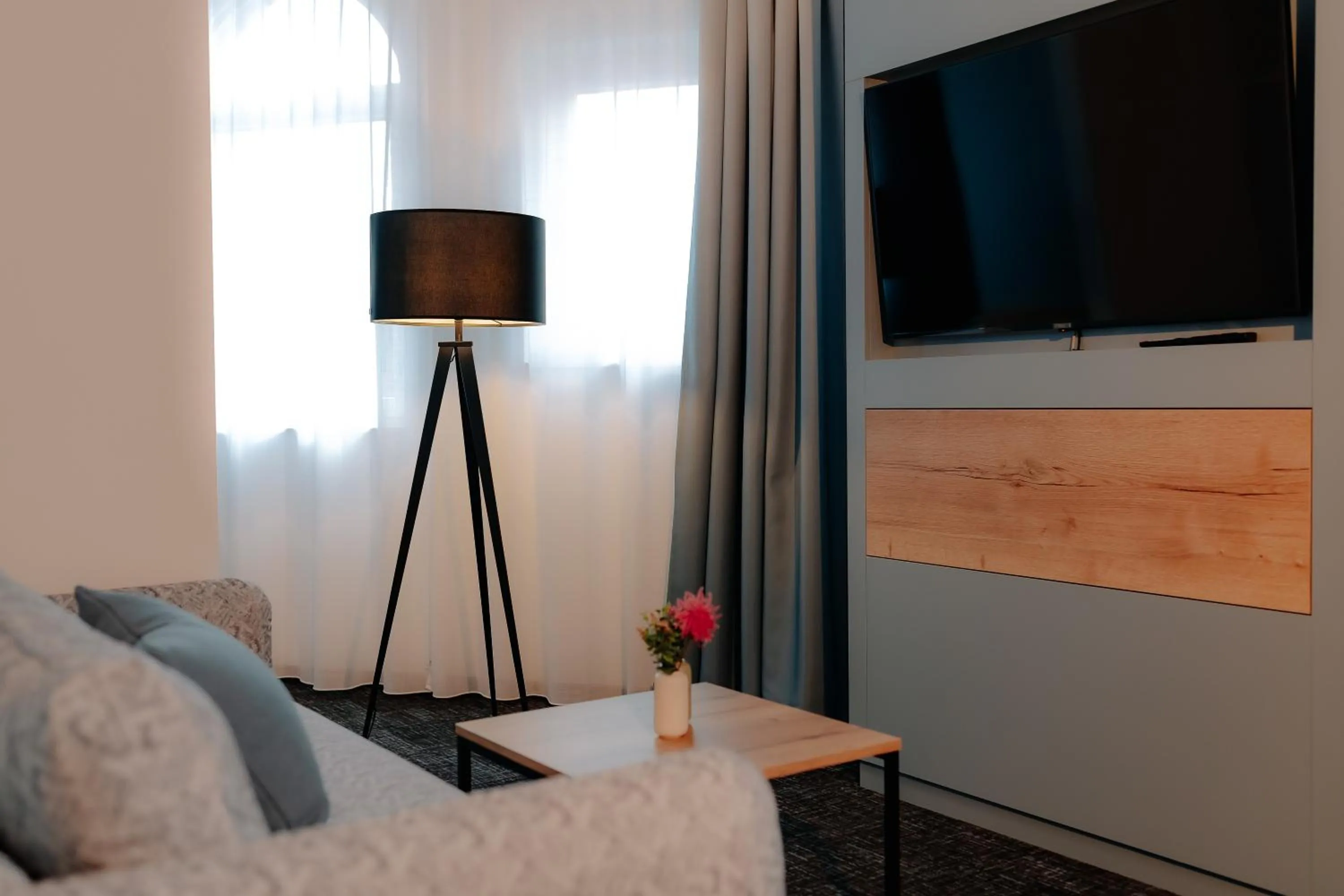 Living room in Stadthöfe Rhede by Hackmann