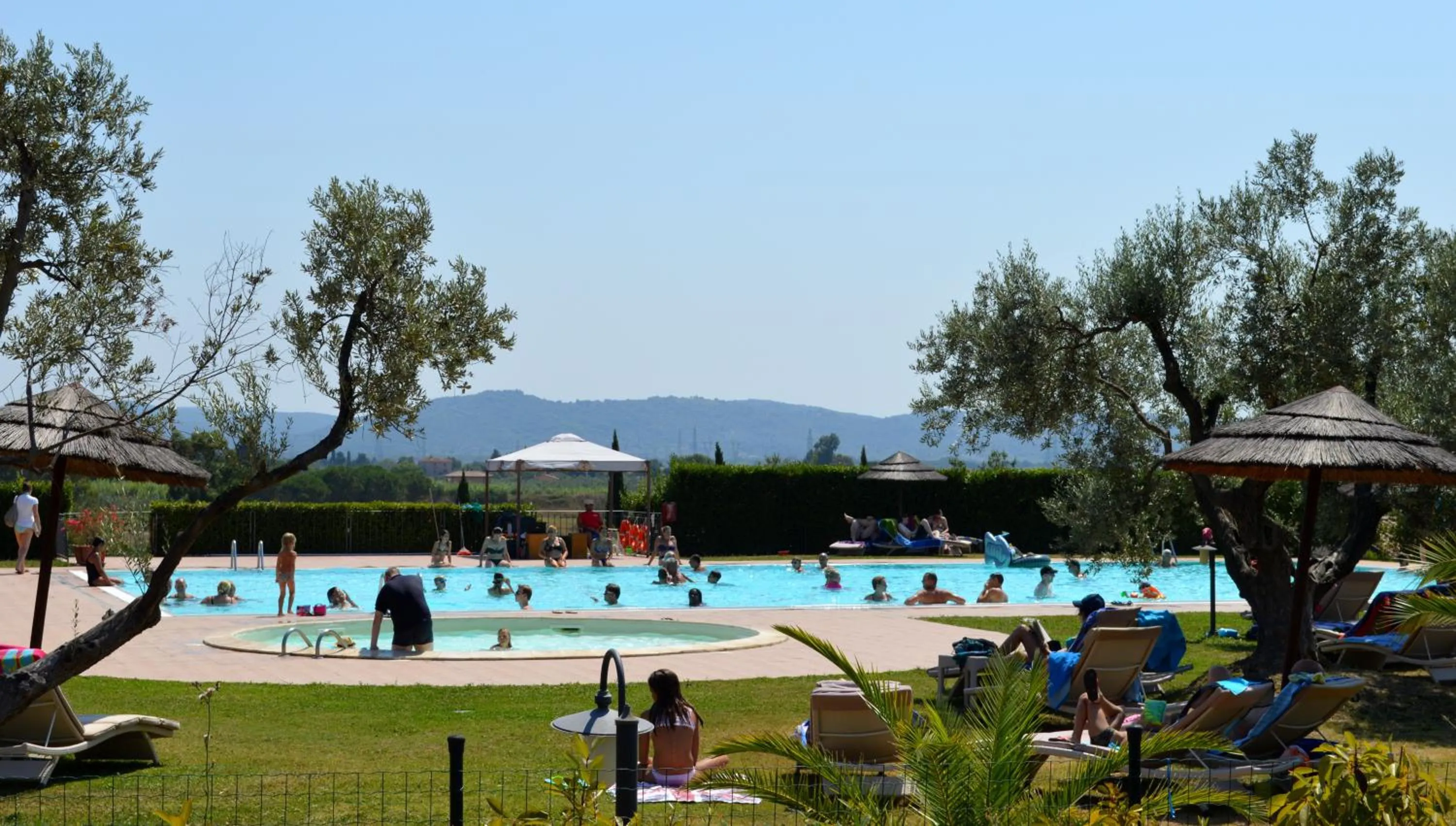 Swimming pool in Le Corti Di Montepitti