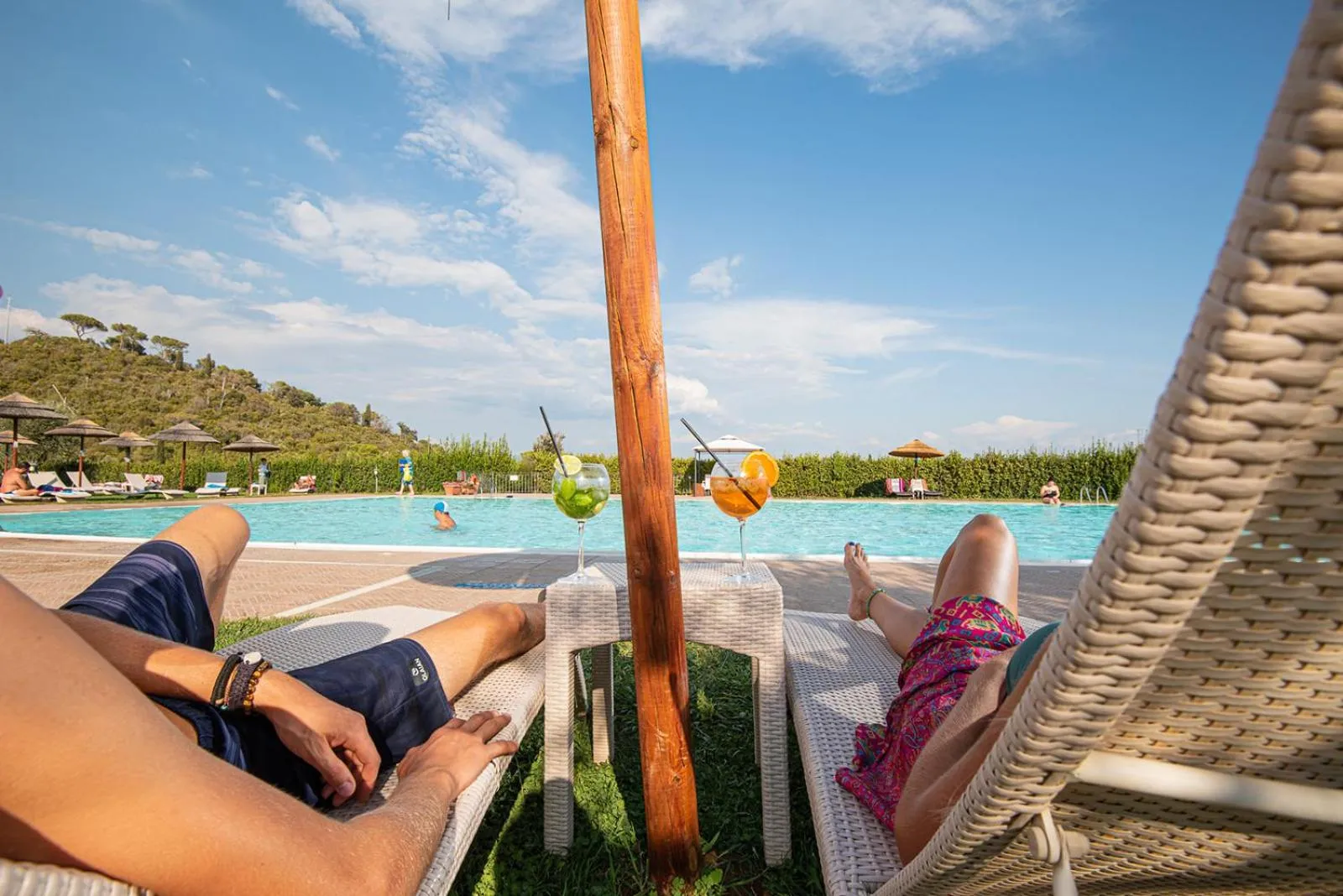 Swimming pool in Le Corti Di Montepitti