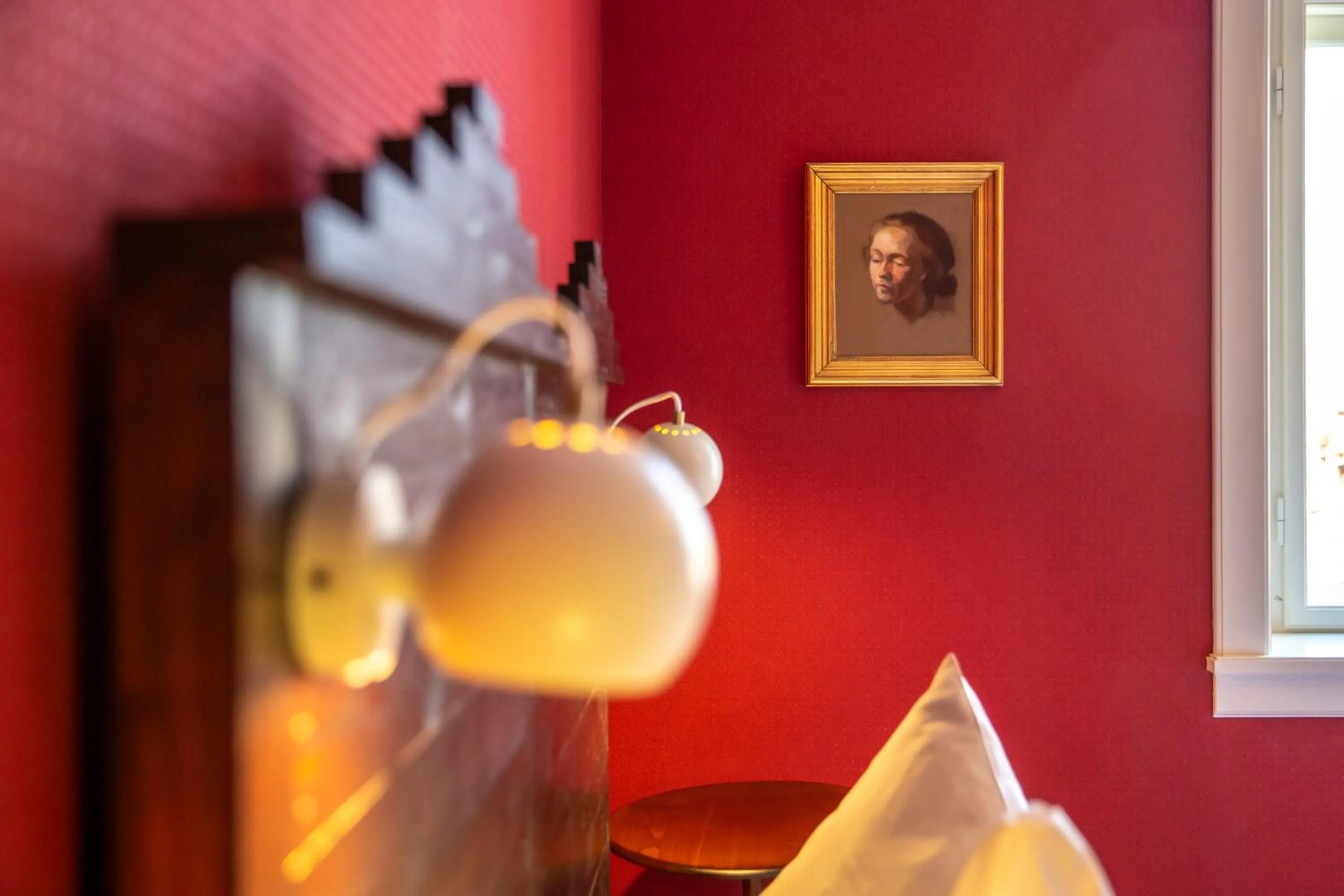 Decorative detail in Fuglsang Herregaard Hotel