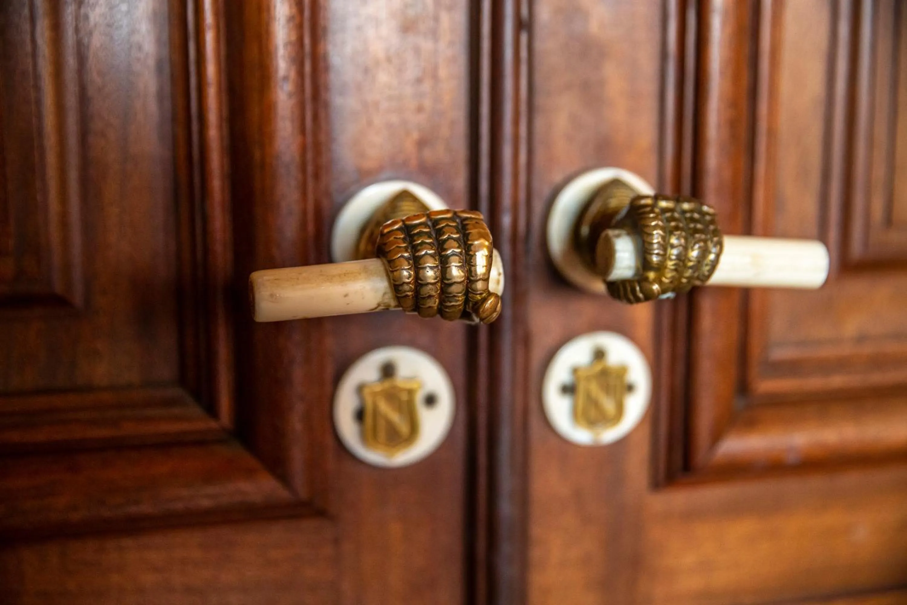 Decorative detail in Fuglsang Herregaard Hotel