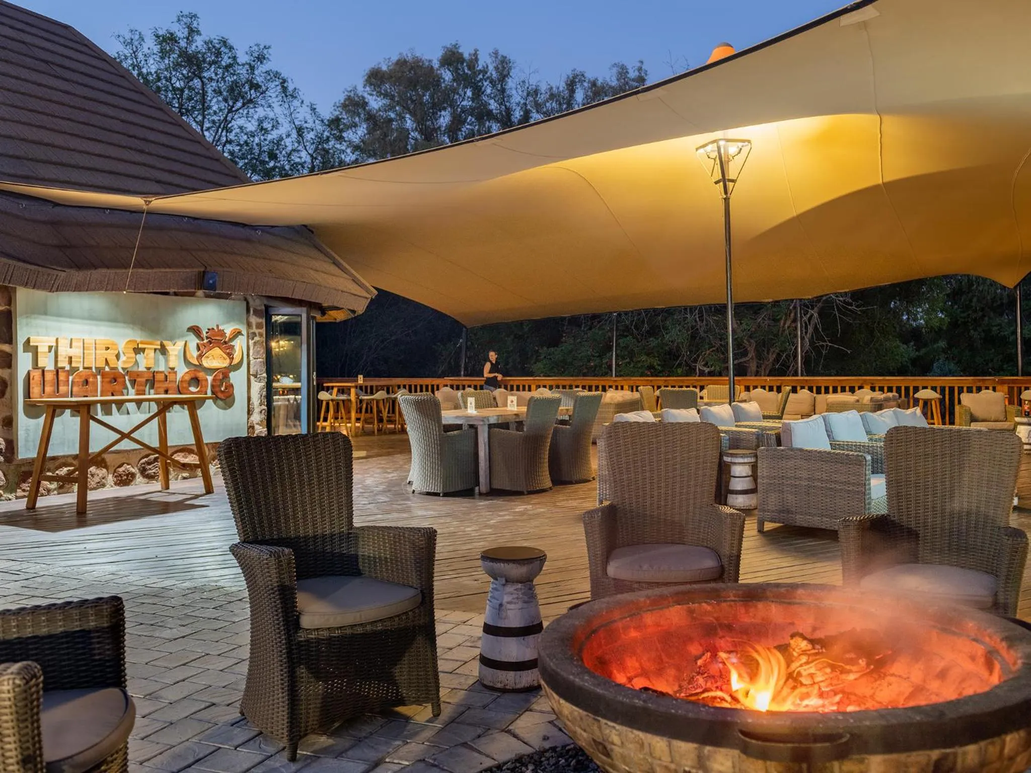 Lounge or bar in Waterberg Game Park