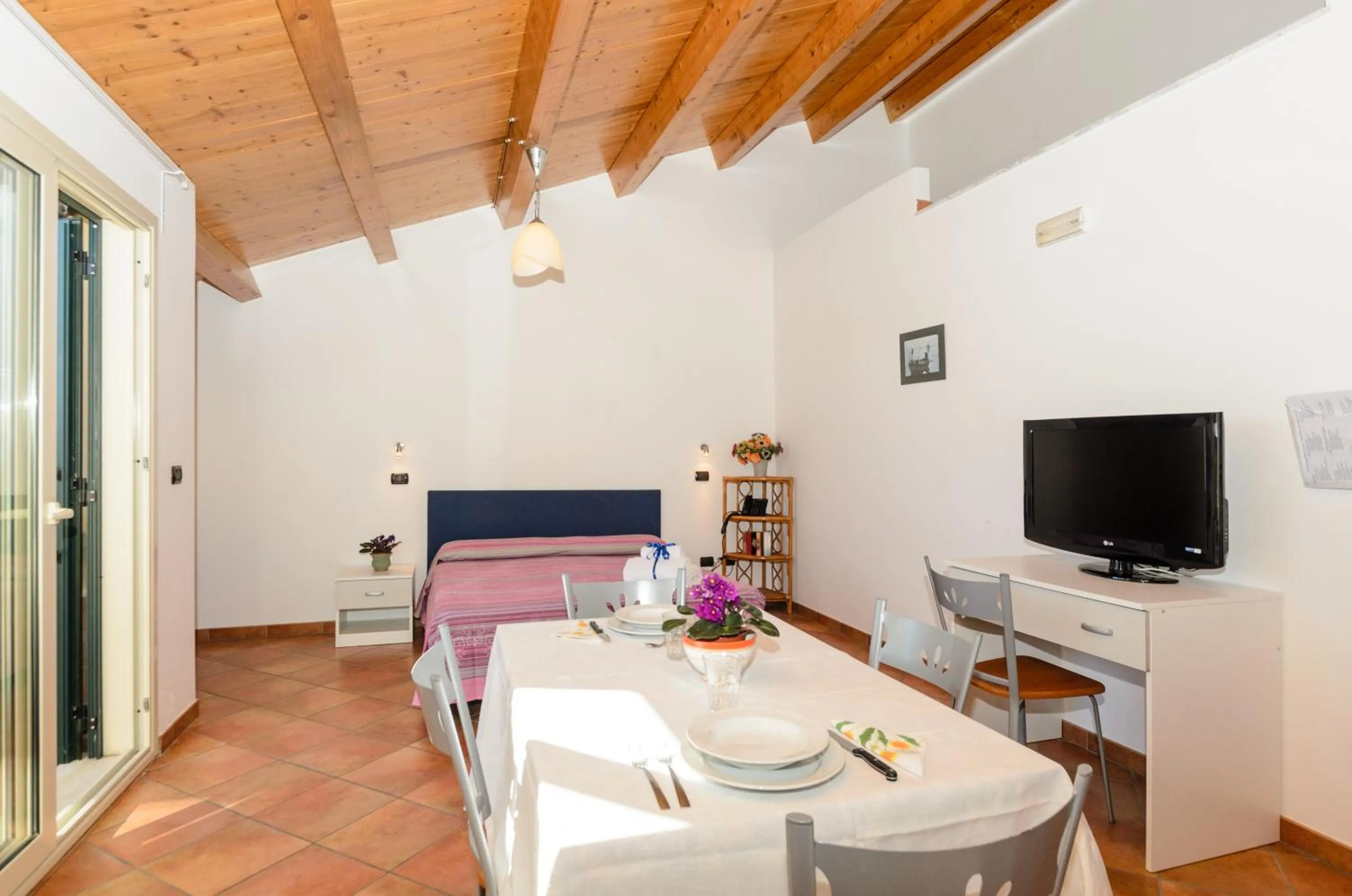 Living room in Le Tartarughe Aparthotel