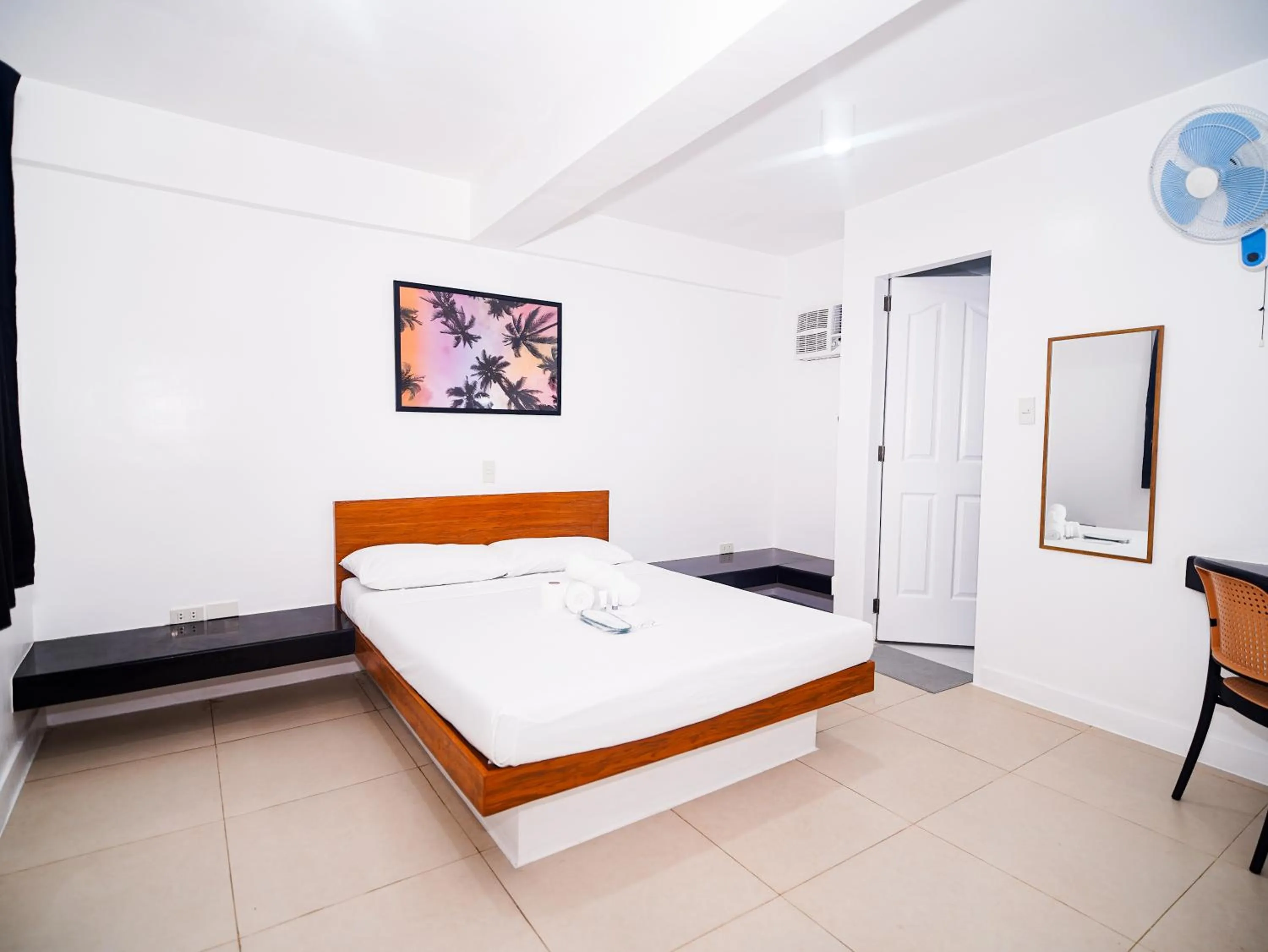 Bed in CJS Boracay Joint