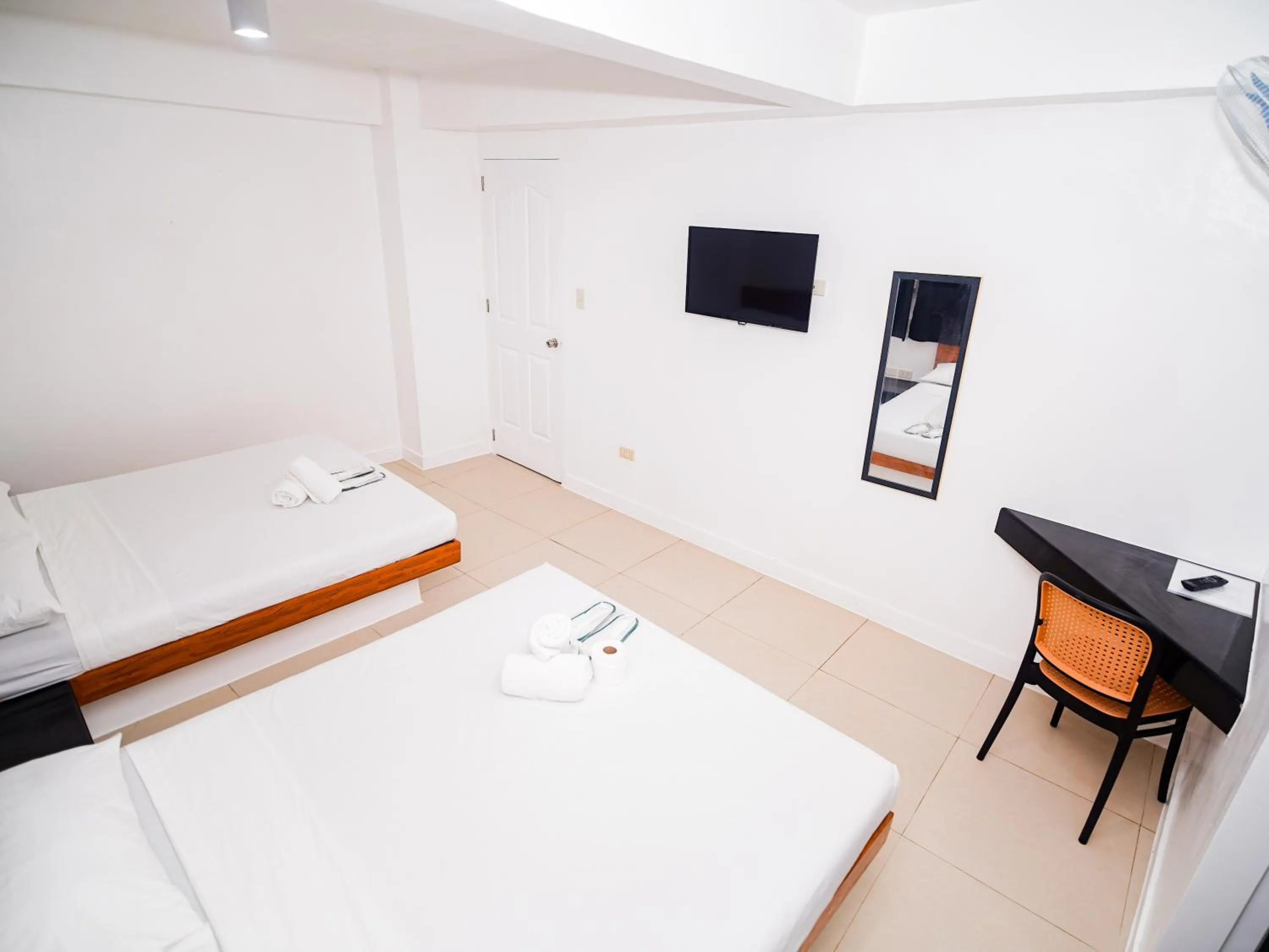 Bed in CJS Boracay Joint