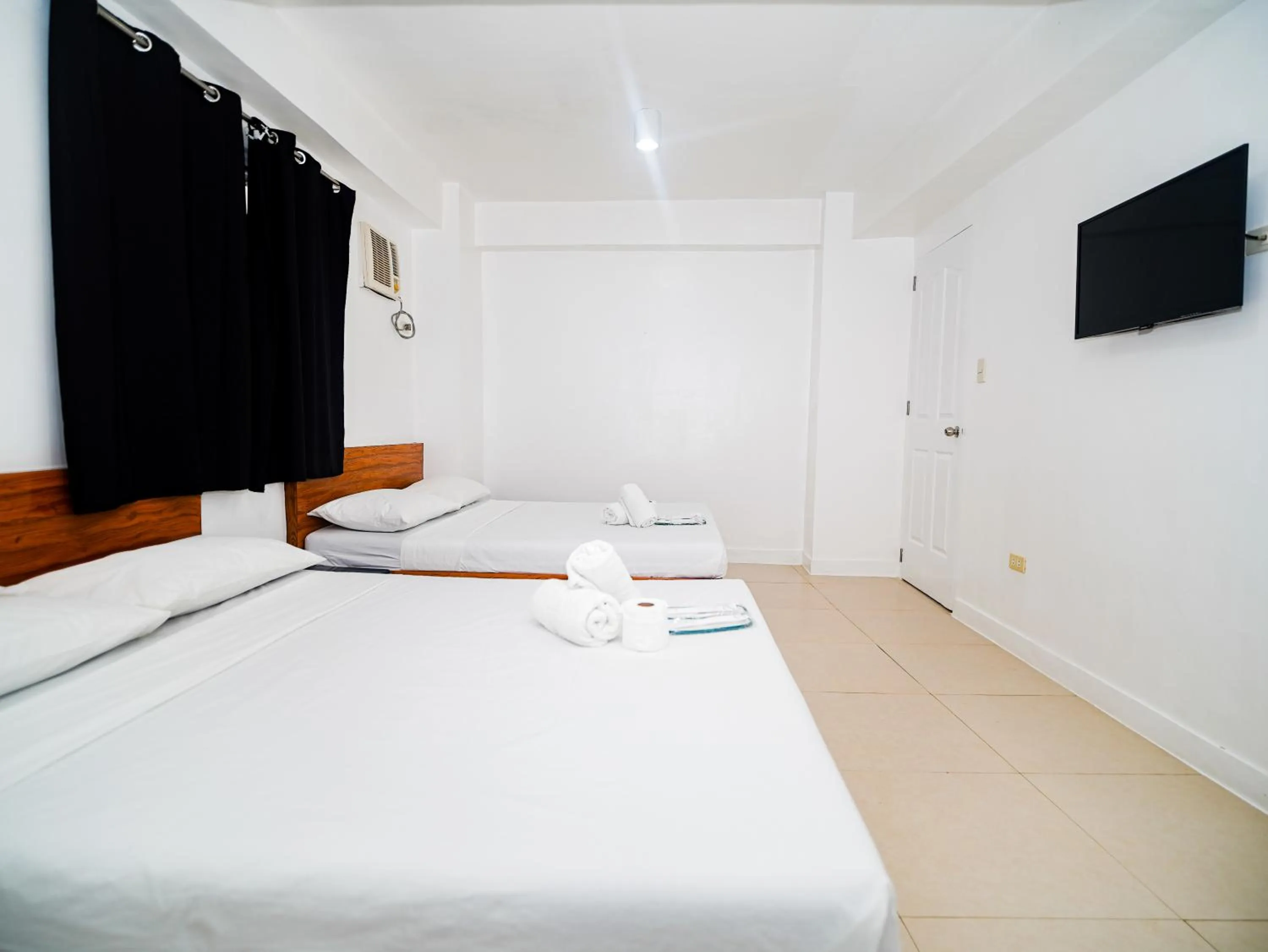 Bed in CJS Boracay Joint