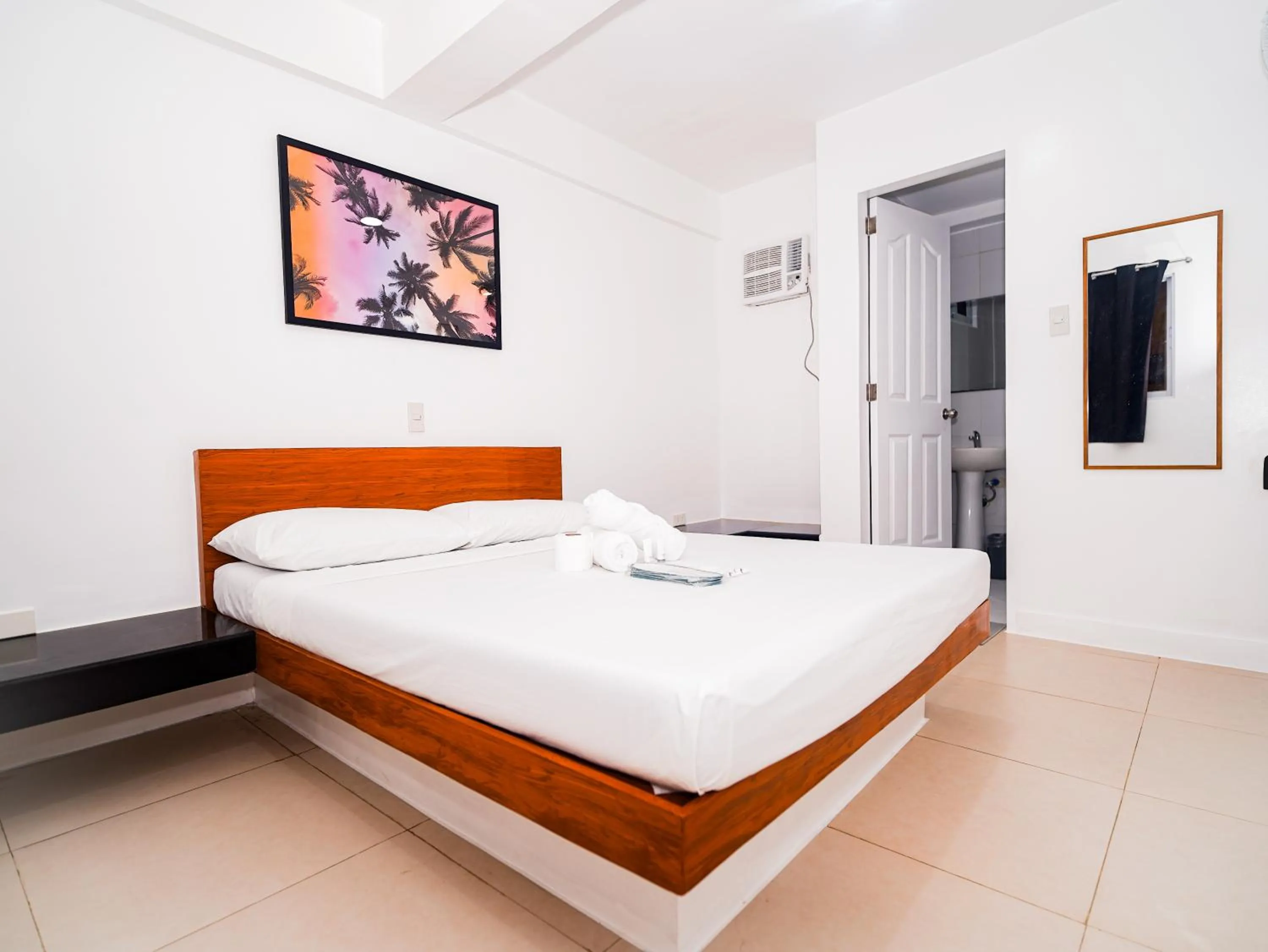 Bed in CJS Boracay Joint