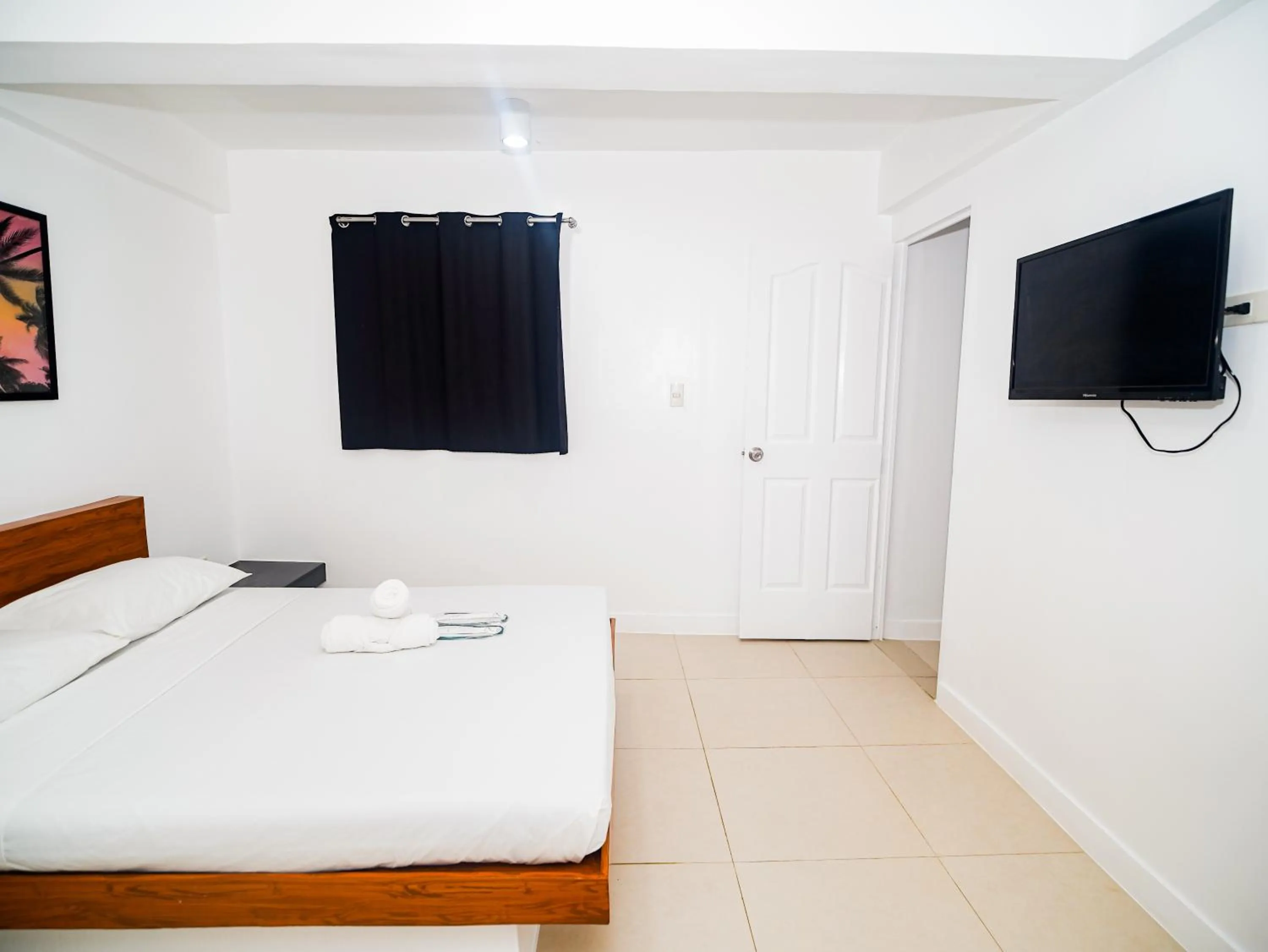 Bed in CJS Boracay Joint