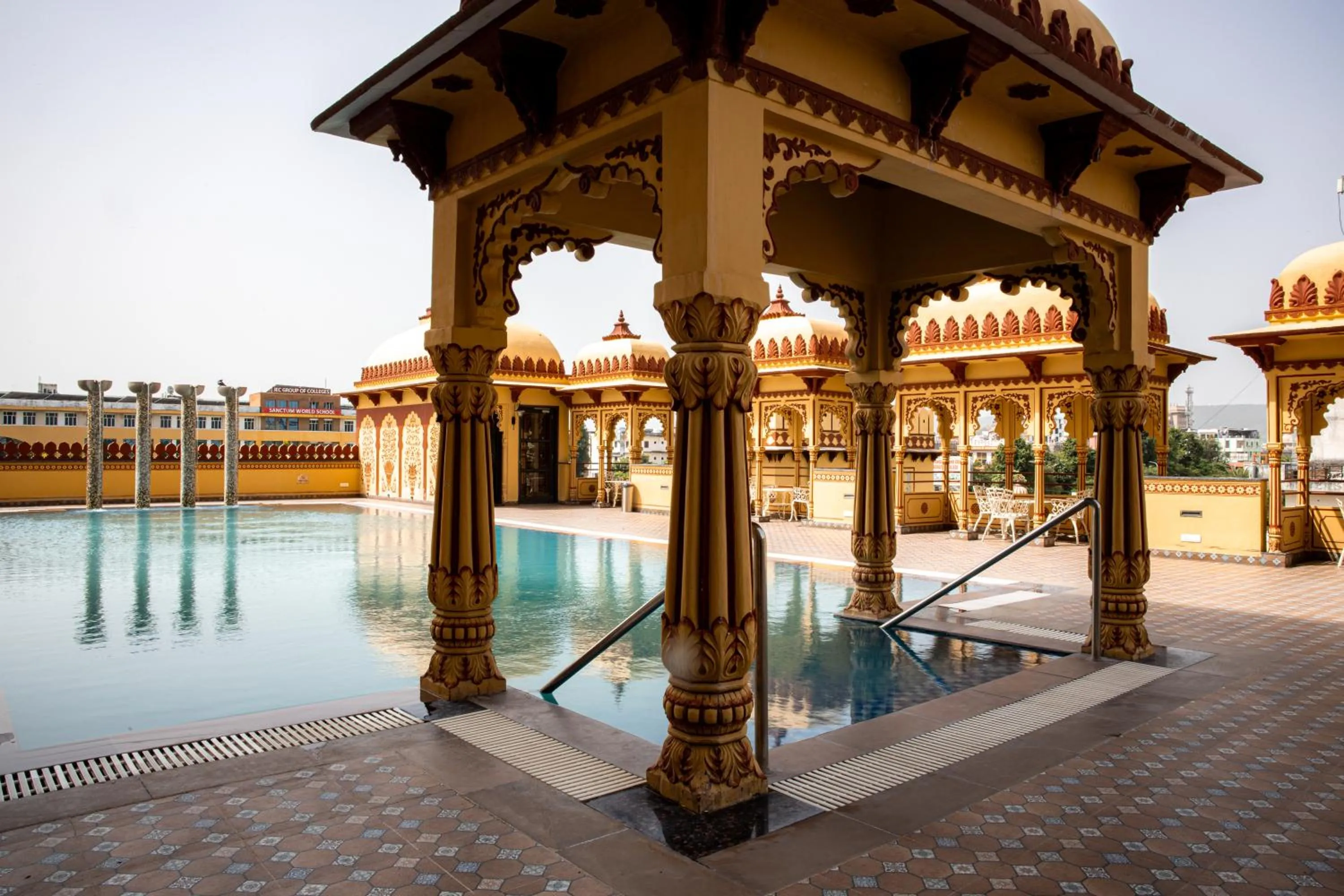 Swimming pool in Umaid Haveli-A Heritage Style Hotel & Resort