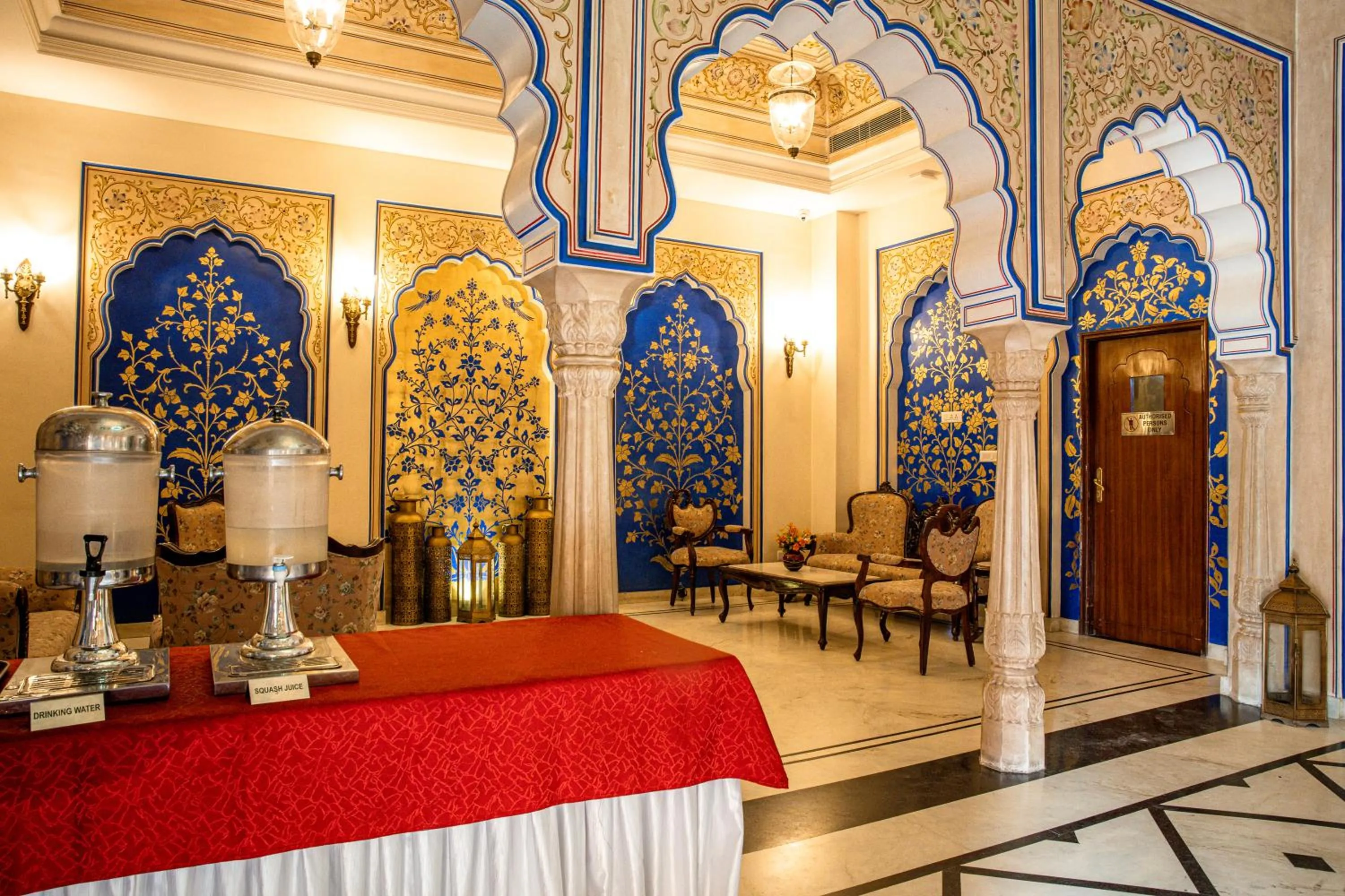 Seating area in Umaid Haveli-A Heritage Style Hotel & Resort