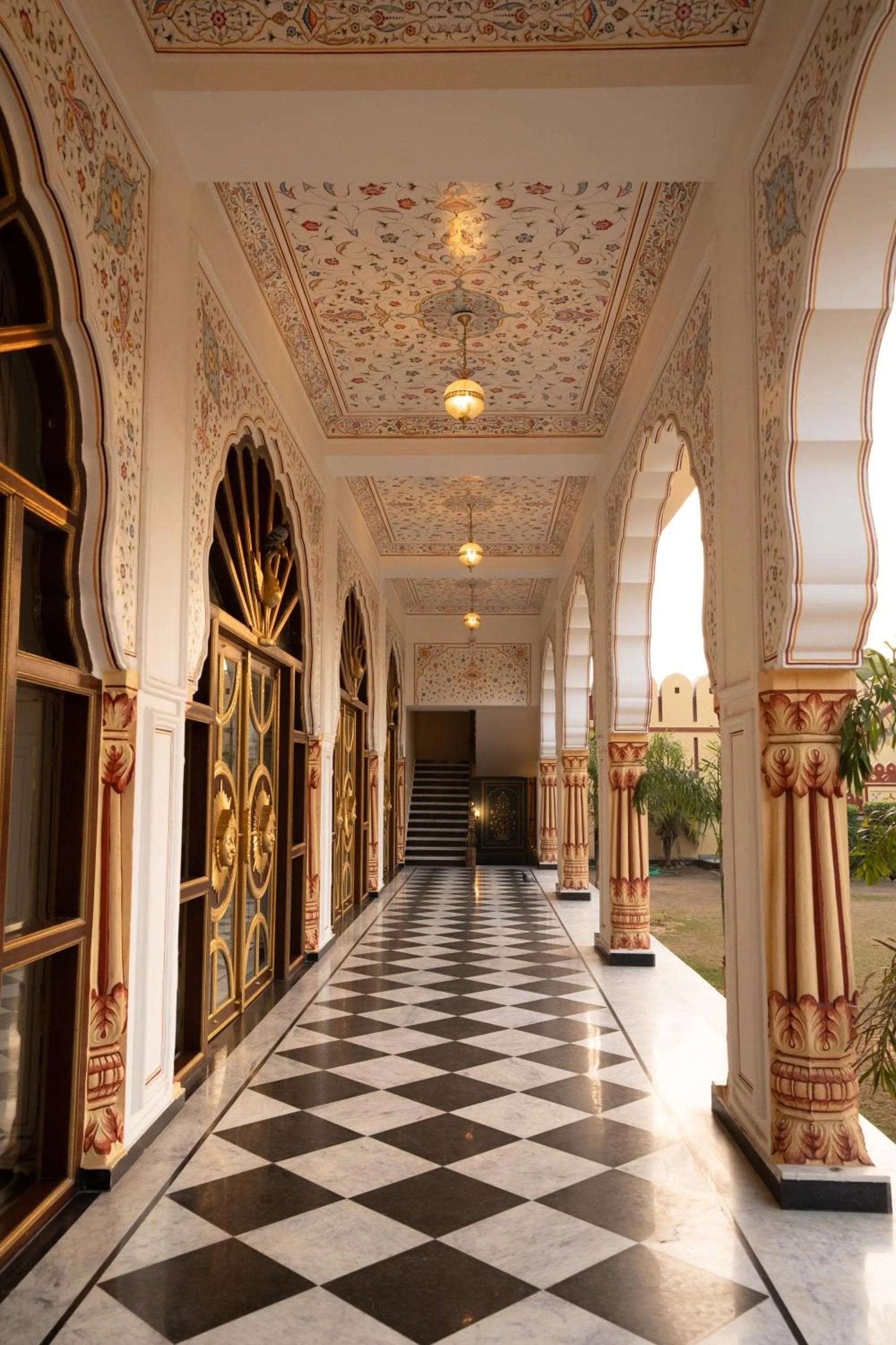 Decorative detail in Umaid Haveli-A Heritage Style Hotel & Resort