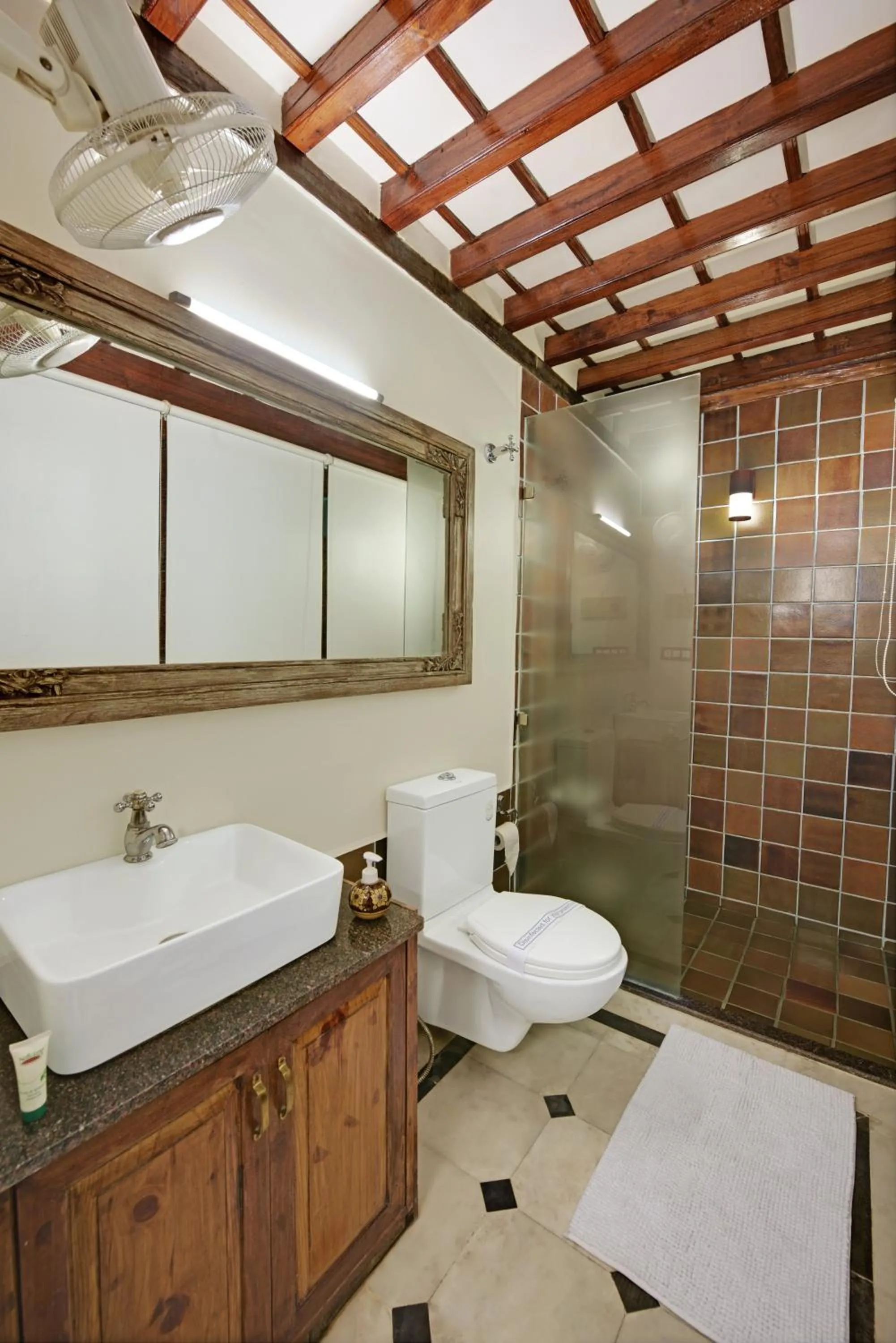 Toilet in Dodhia Haveli